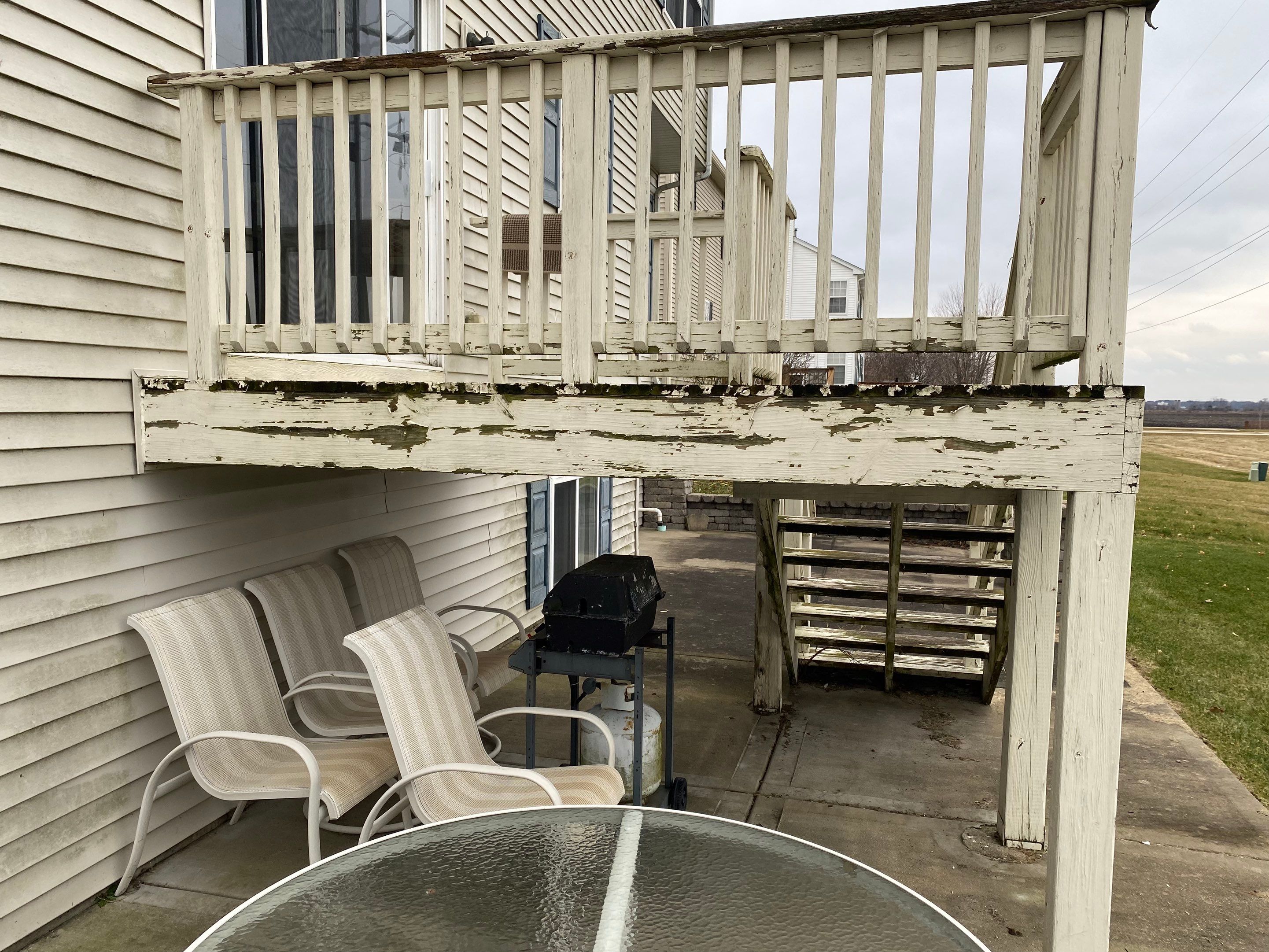 Deck Resurface with Treated SYP by Two Brothers Residential Maintenance