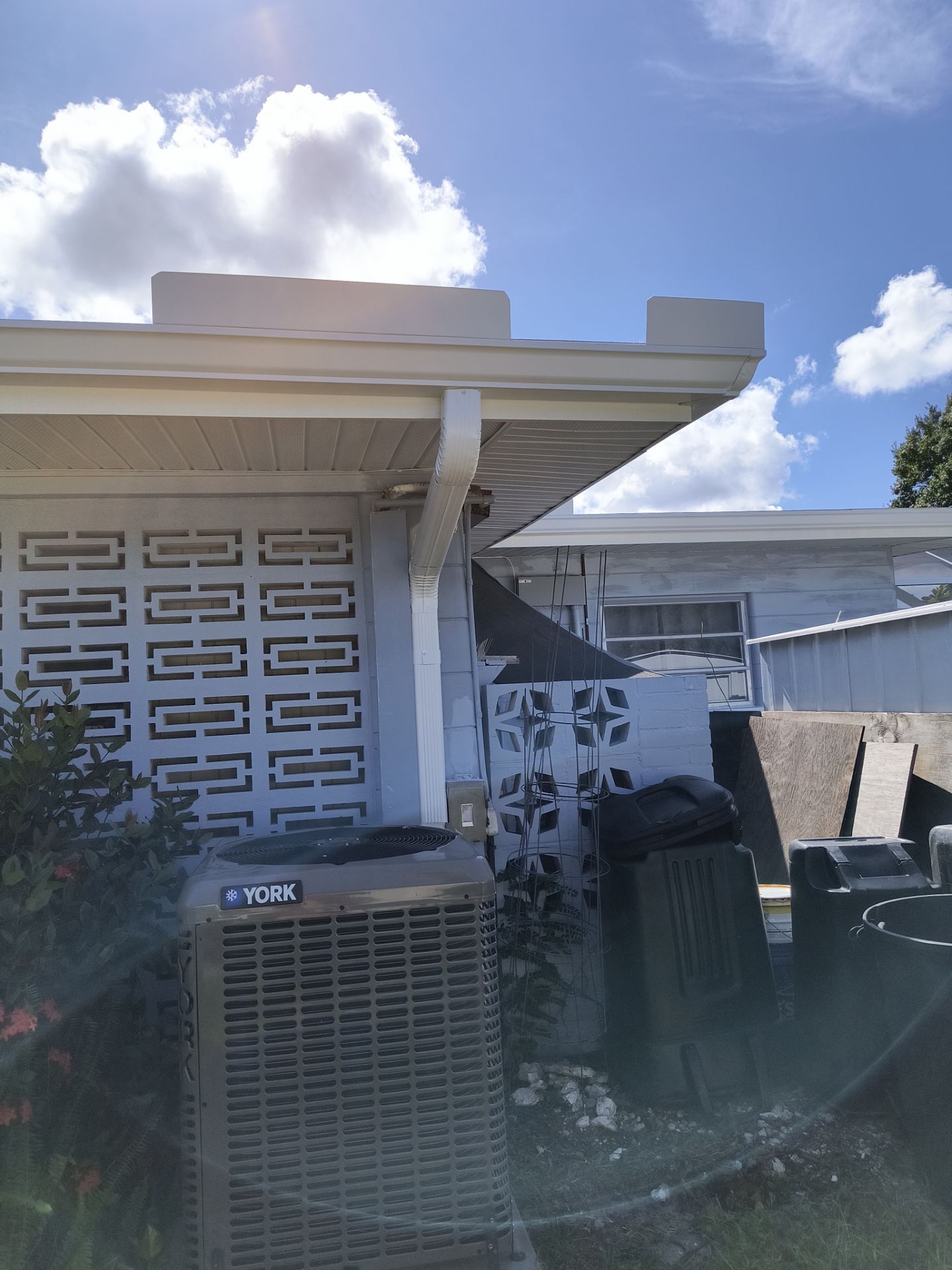 Residential Gutter Upgrade in Sarasota FL by Gutter Professors