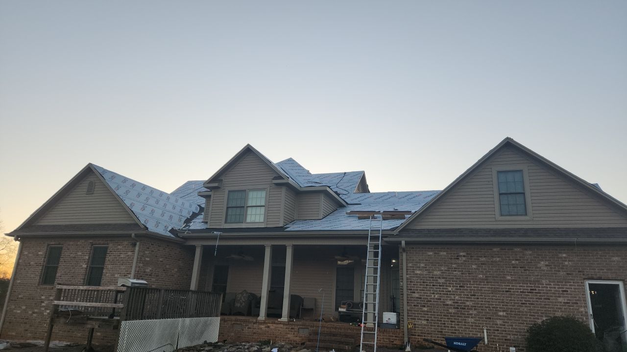 GAF Weathered Wood and Custom Copper by Just In Time Roofing and Restoration