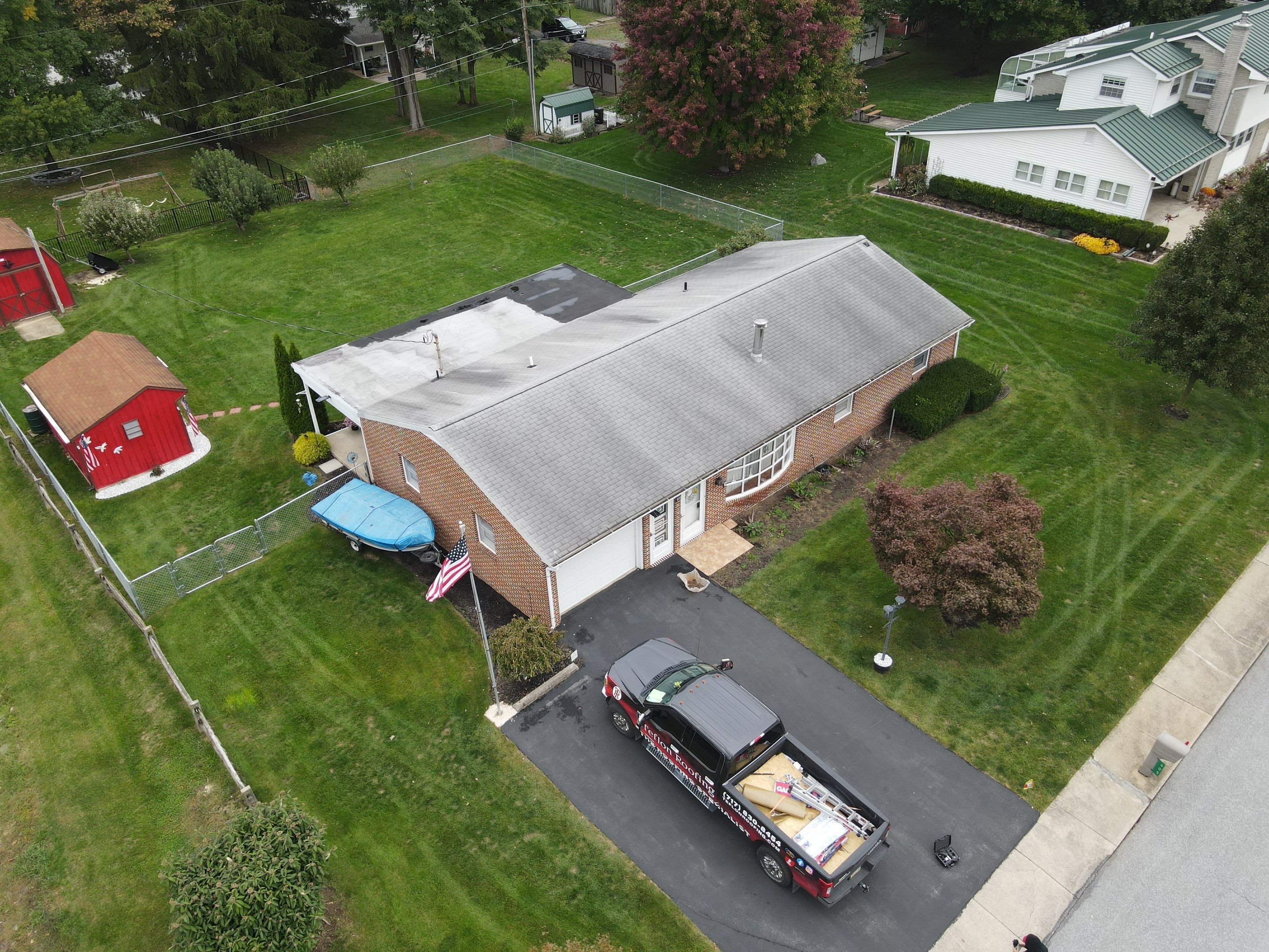Gaf Hickory / Addition by Teflon Roofing