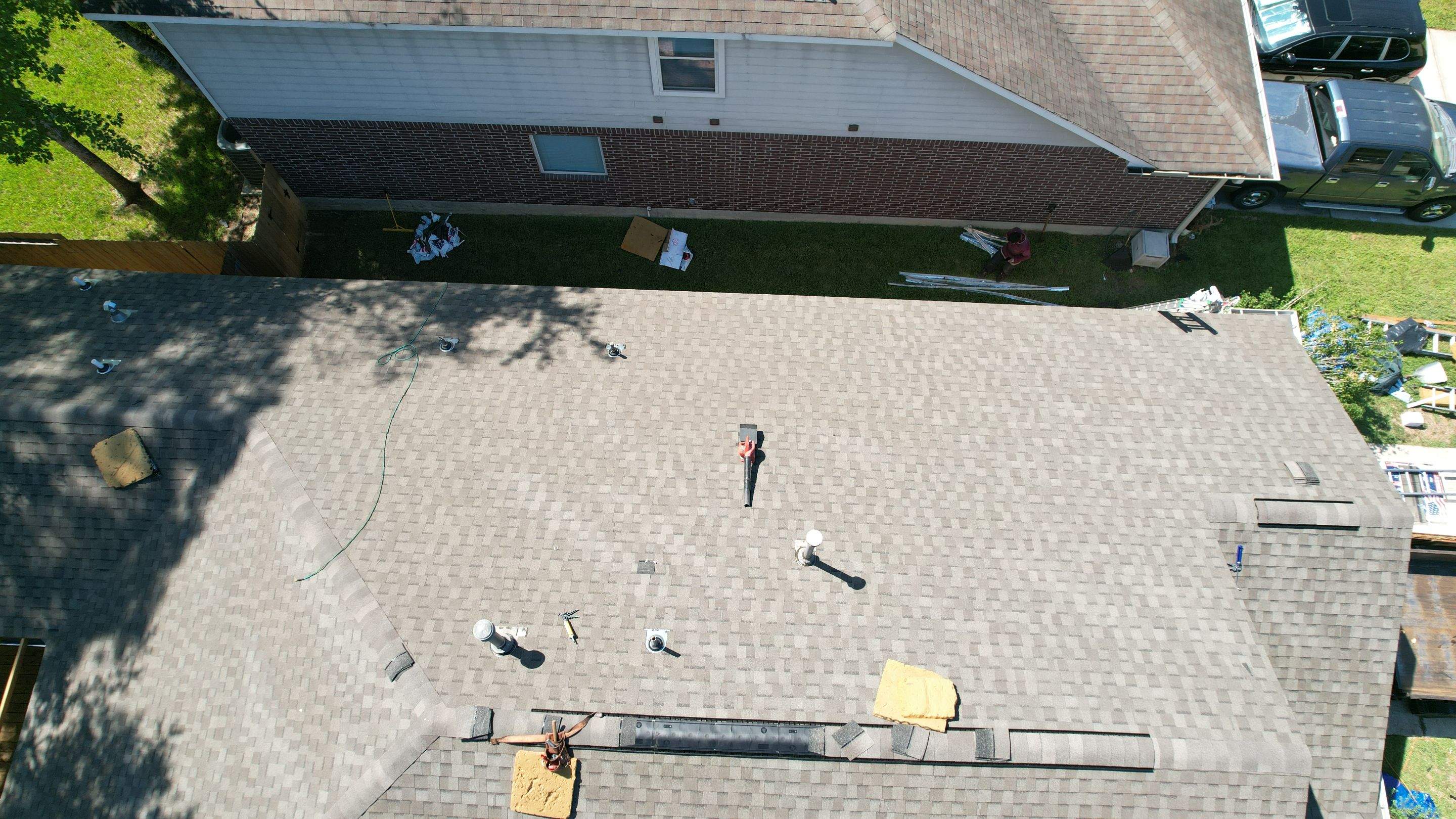 Roof Replacement on a Wooded Lot — Spring, TX by PL Roofing & SB Roofing, LLC.