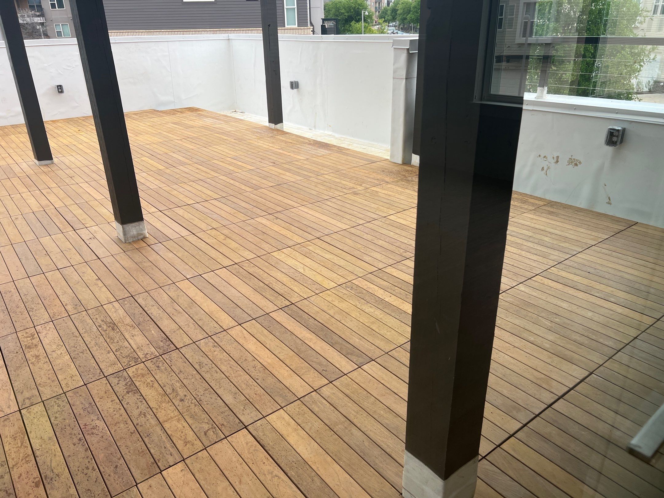 Apartment Roofing Installation using GAF HDZ Shingles, GAF TPO and Pavers in Lewisville, TX by Roof Experts