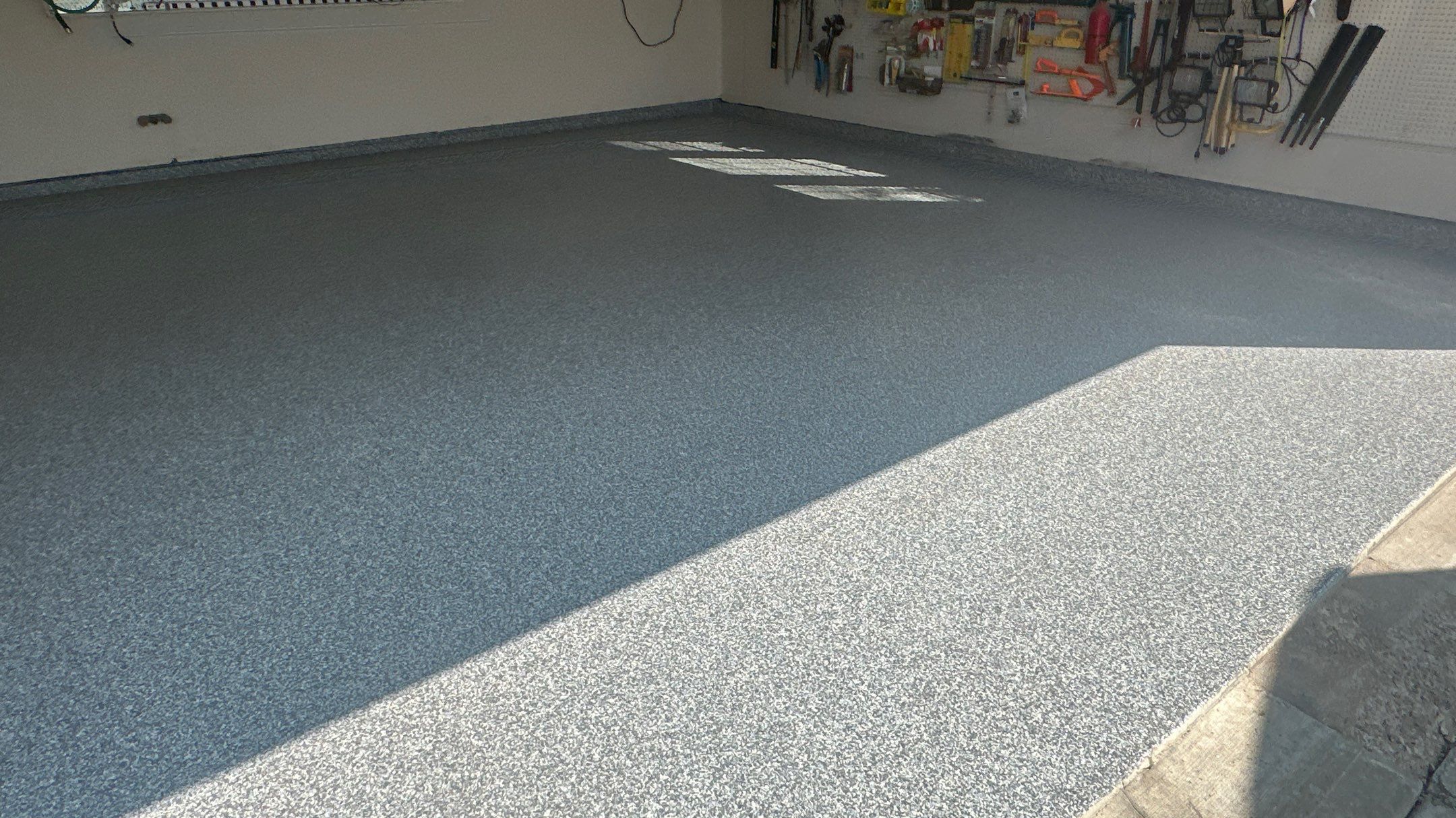 Guy D. upgraded his garage with a beautiful new floor by Banner Garage