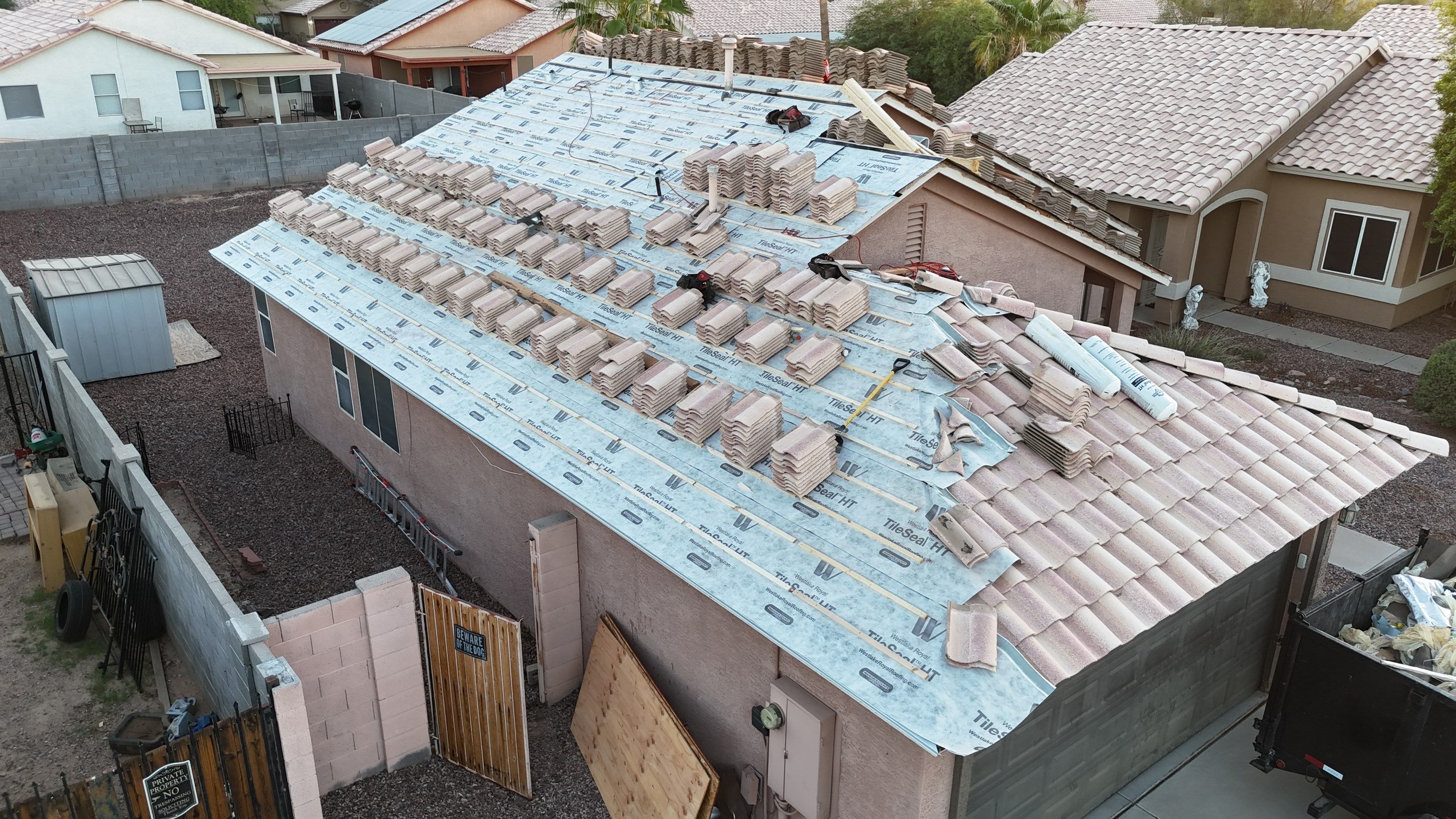 Project in Goodyear, AZ by Saint Roofing