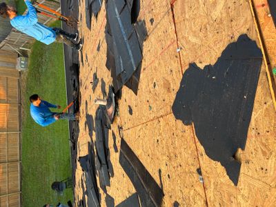 Residential Roofing Repair using Owen's Corning Duration (Lifetime) Shingles