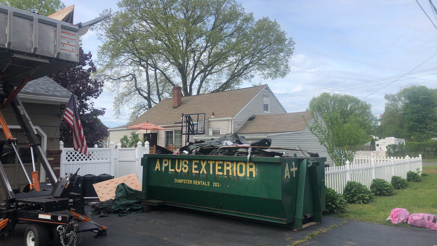 Residential Roofing Installation using Owens Corning Duration Slatestone Gray by A Plus Exterior
