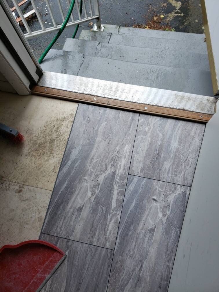 Bathroom Remodel using BCI Acrylic Shower System by Secure Construction Company Inc