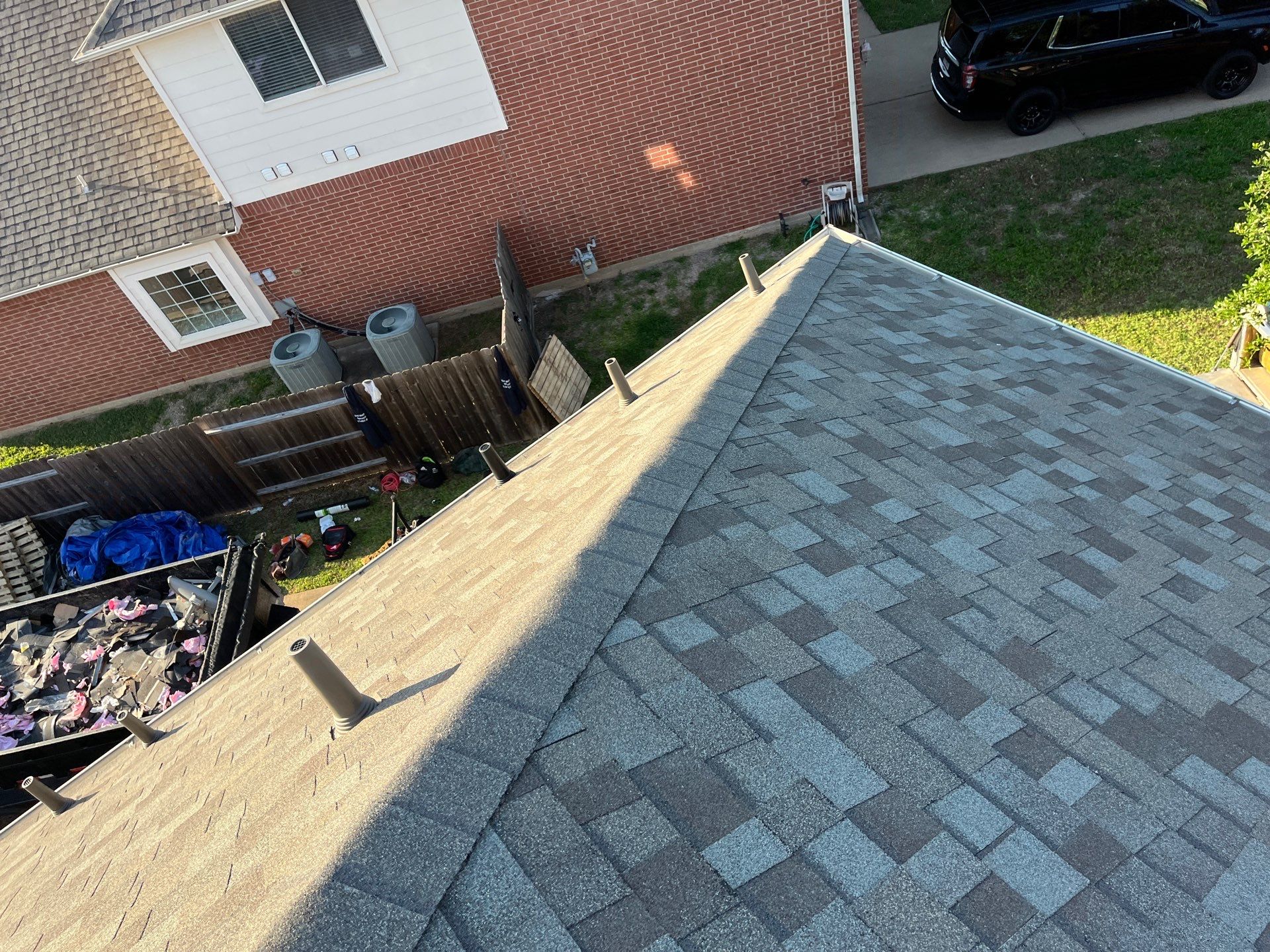 Residential Roofing Installation using Owen's Corning Duration (Lifetime) Shingles by Roof Repair Company