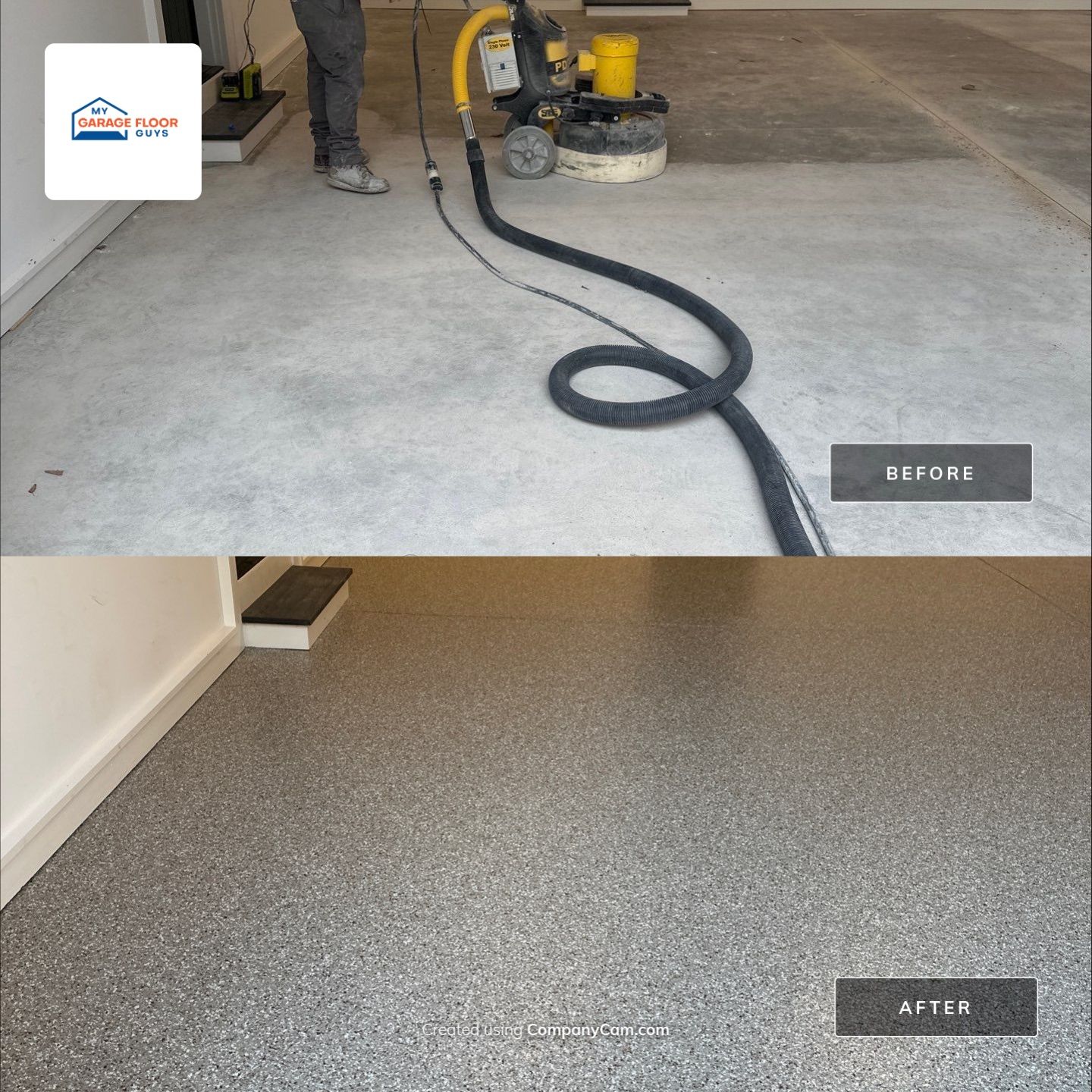 Garage Floor Coating using Creekbed by My Garage Floor Guys