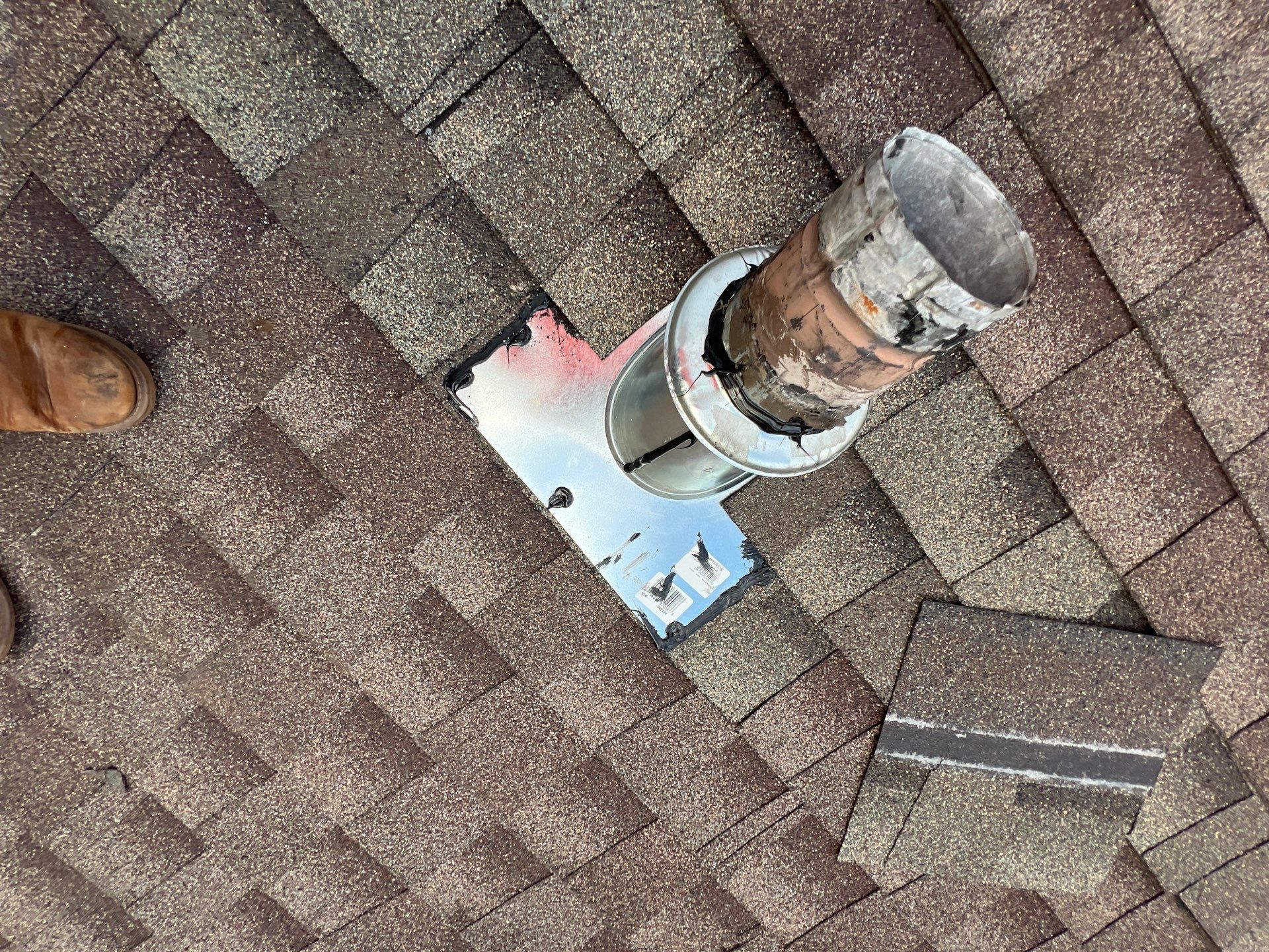 Hail Damage using Owen's Corning Duration (Lifetime) Shingles by Roof Repair Company