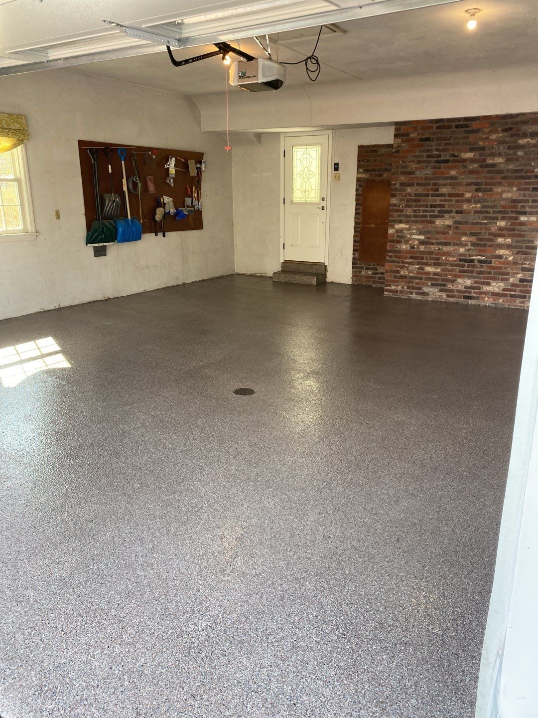 Large Patio + Garage Project in Pittsburgh by Floors in a Day, Inc