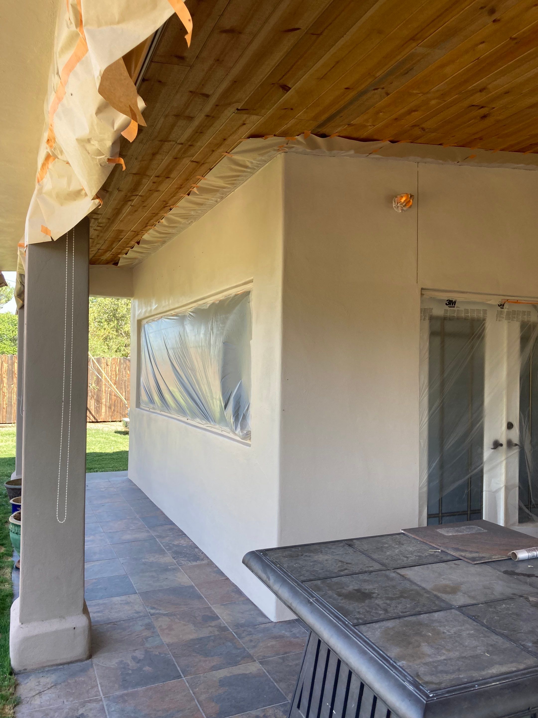 Significant Stucco Damage and Repair by Regal Renovate