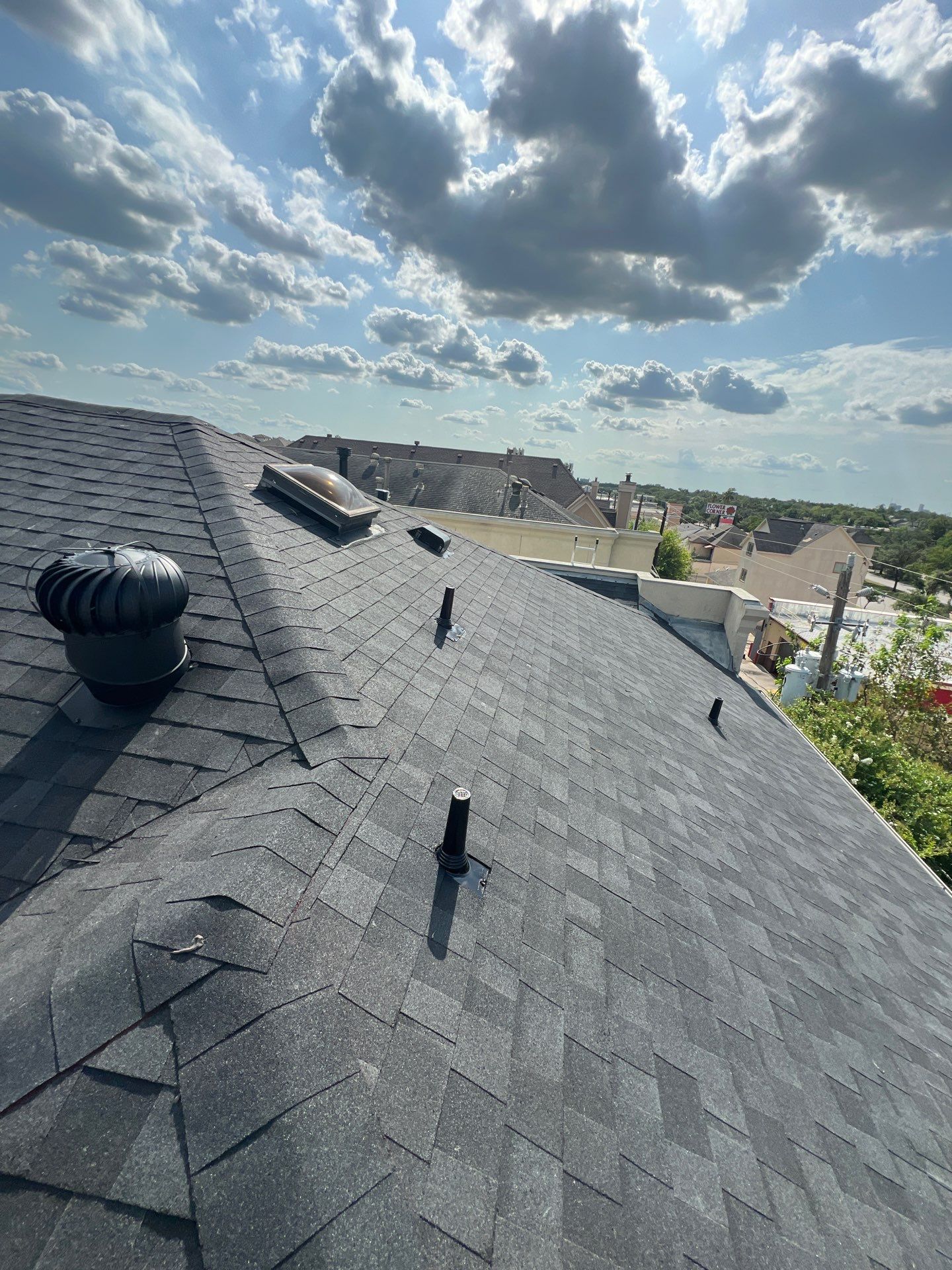 Residential Roofing Installation using Owen's Corning Duration (Lifetime) Shingles by Roof Repair Company