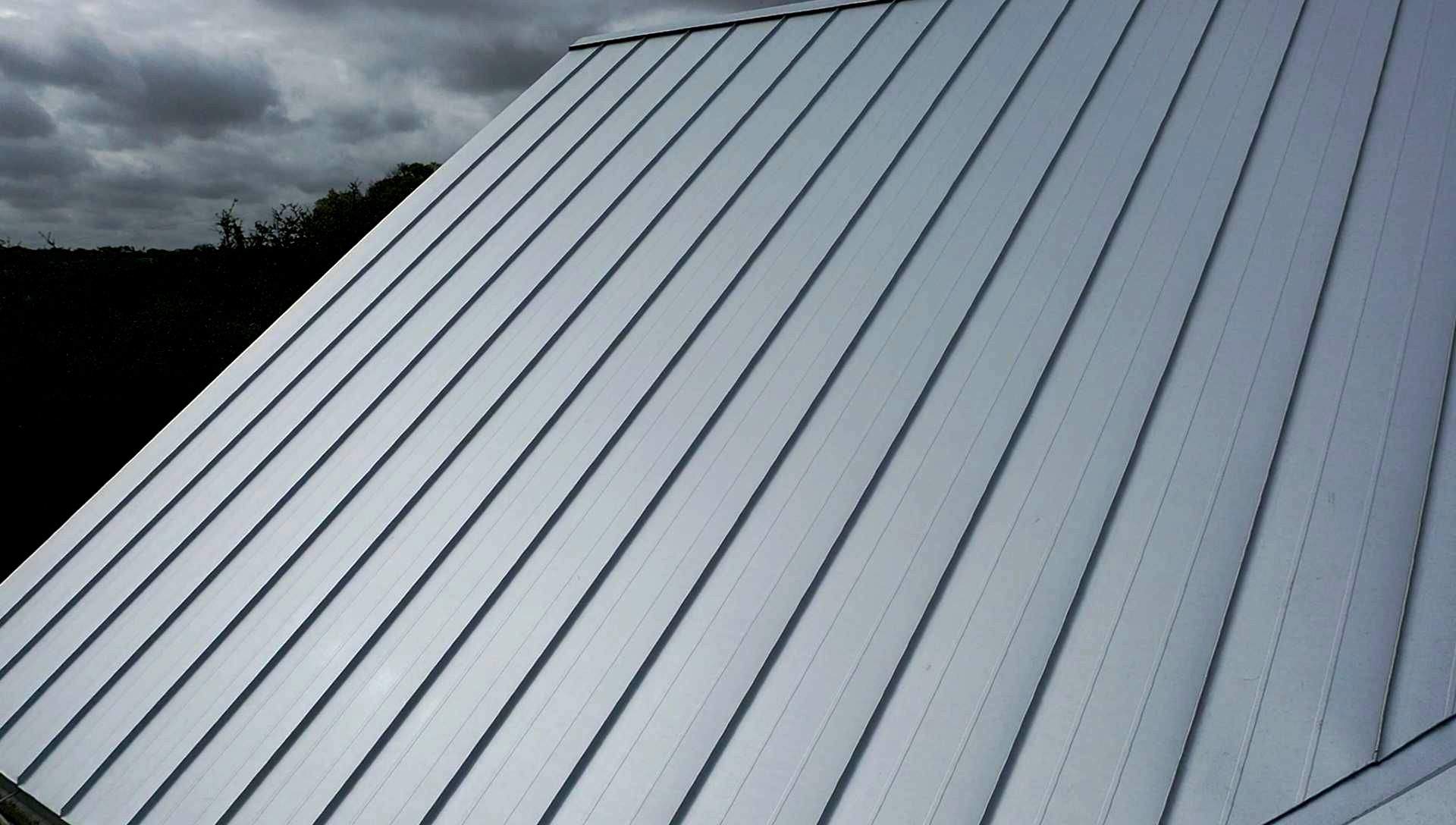 Residential Metal Roof Installation using McElroy Metal by Premier Roofing and Contracting