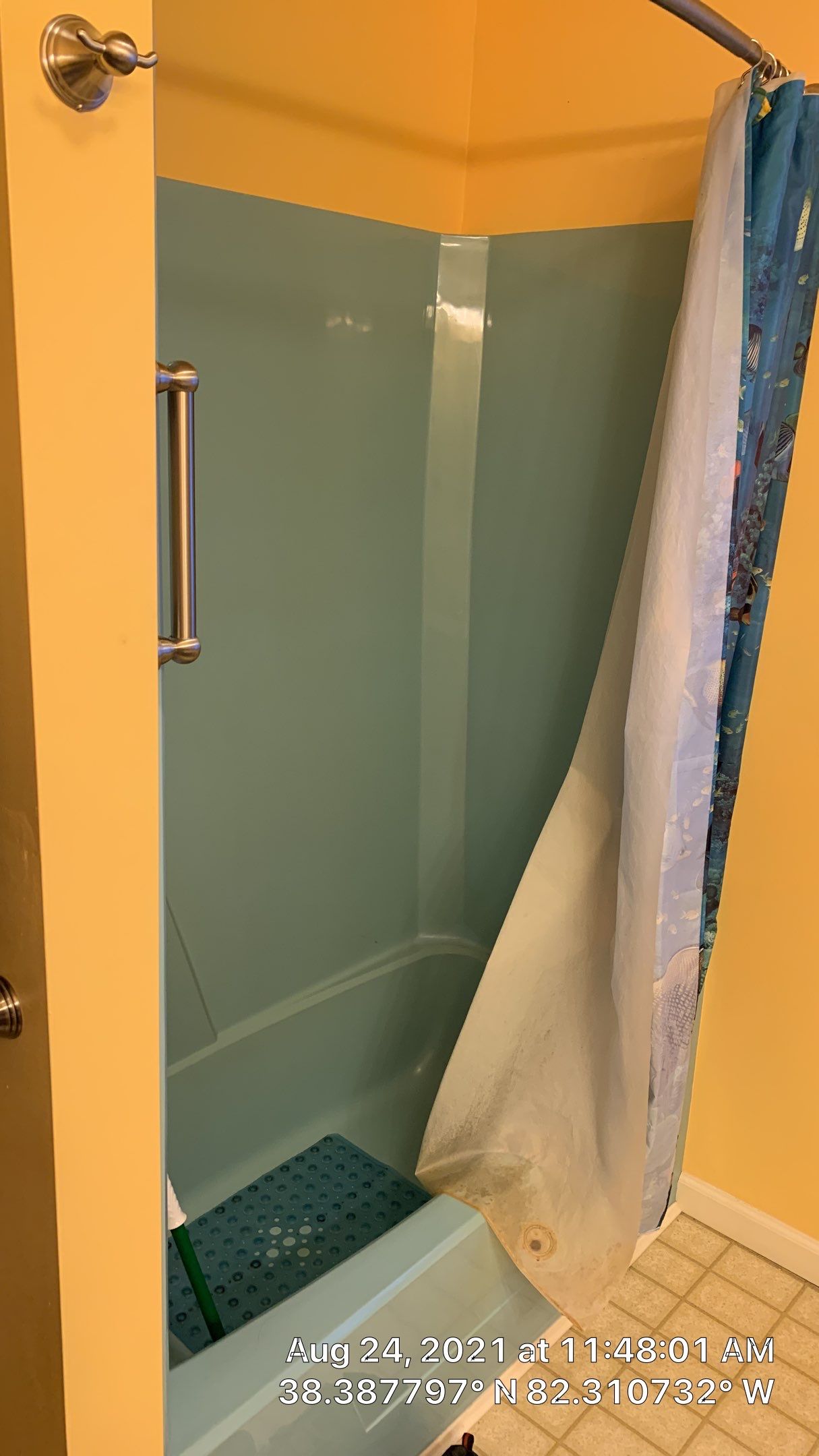 Tub to Shower Conversion using BCI Acrylic Shower System by Secure Construction Company Inc