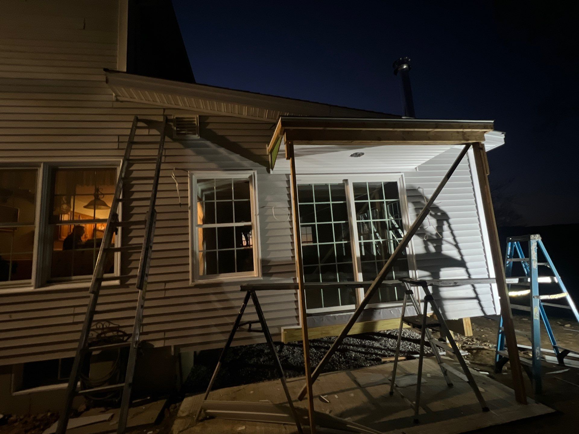 Siding Installation using certainteed monogram 4" double 4 by A Plus Exterior
