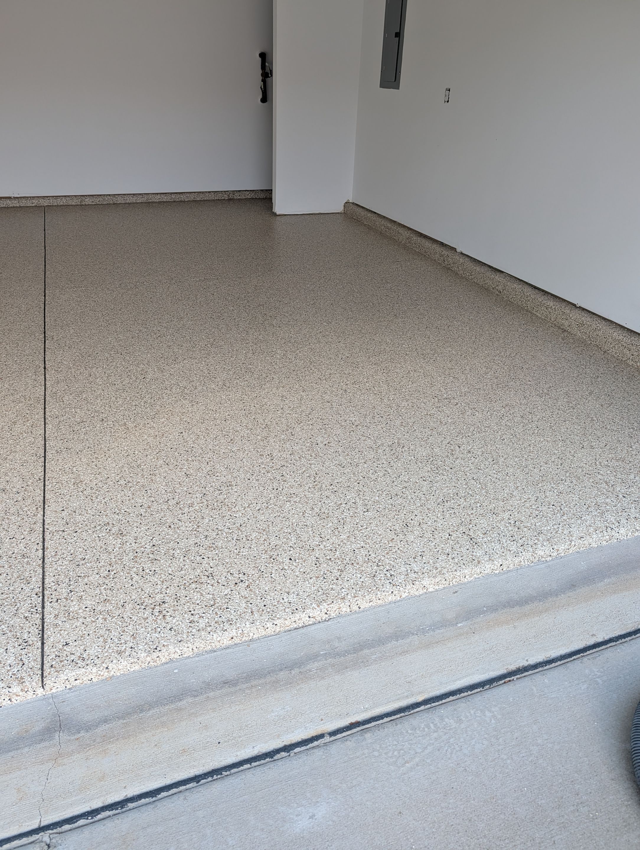 Garage Floor Coating using Shoreline by My Garage Floor Guys