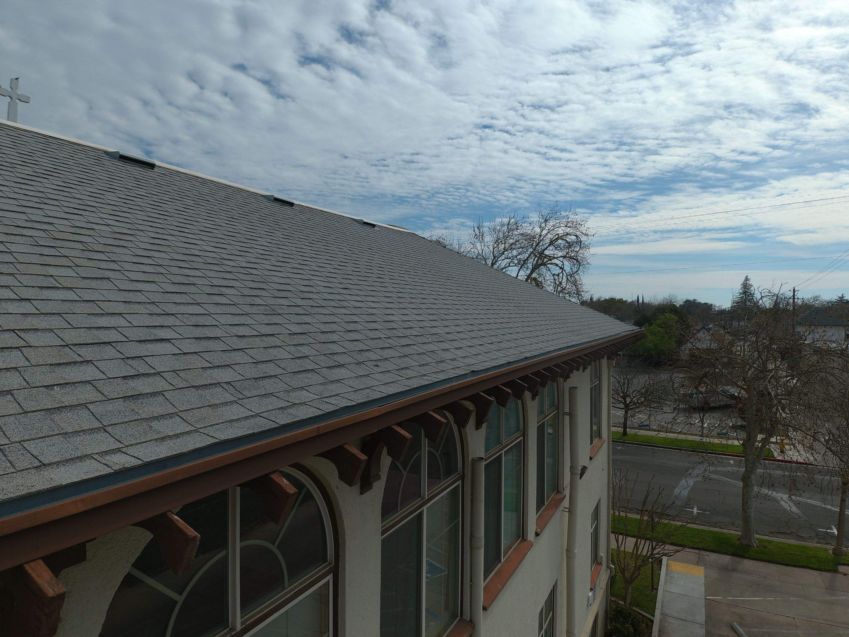  Presbyterian Church repairs to entrance architecture by Straight Edge Roofing Inc