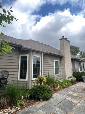 Turtle Shell gutter protection installation in Algonquin, IL 60102, photograph 8