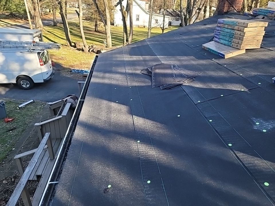 CT LANDMARK 30 LIFETIME METRIC PEWTER , DRIP EDGE BLACK  by Eagle Eye Roofing