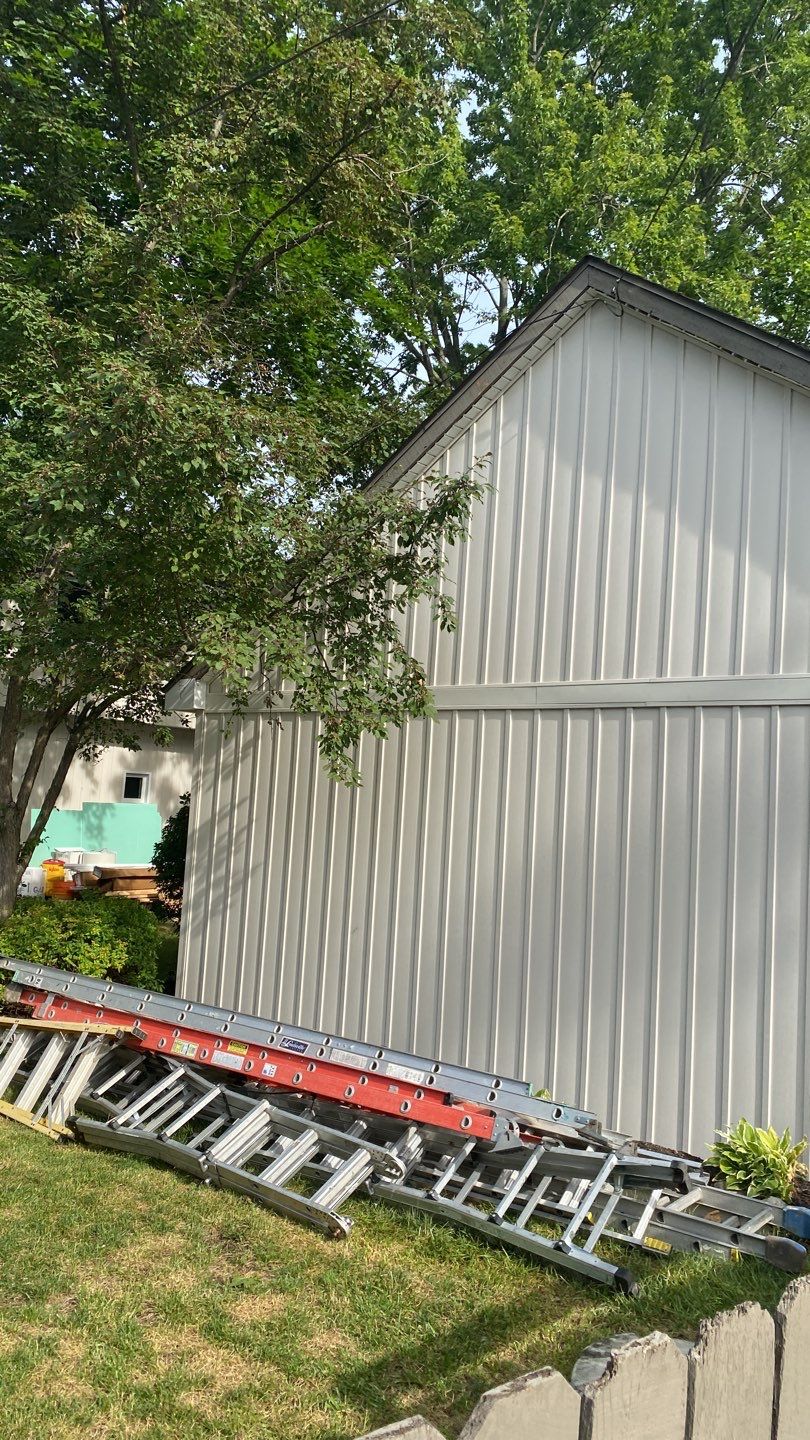 Siding Replacement using CertainTeed Board & Batten by 180 Contractors