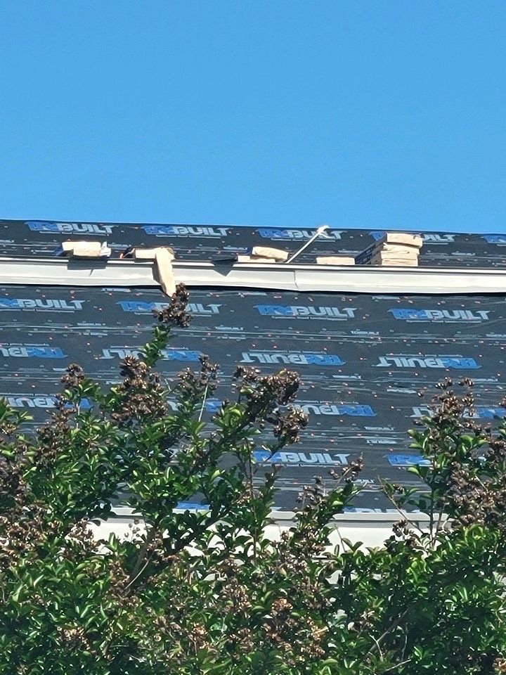 Commercial Roofing Installation using High Grade Asphalt Shingles by Carolina Trophy Roofs