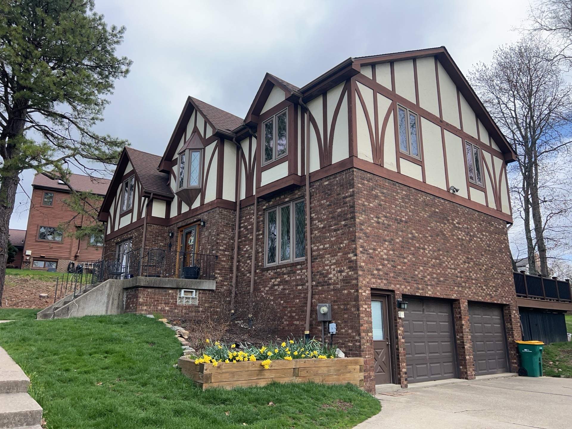James Hardie Tudor Home Renovation by Ideal Siding Pittsburgh