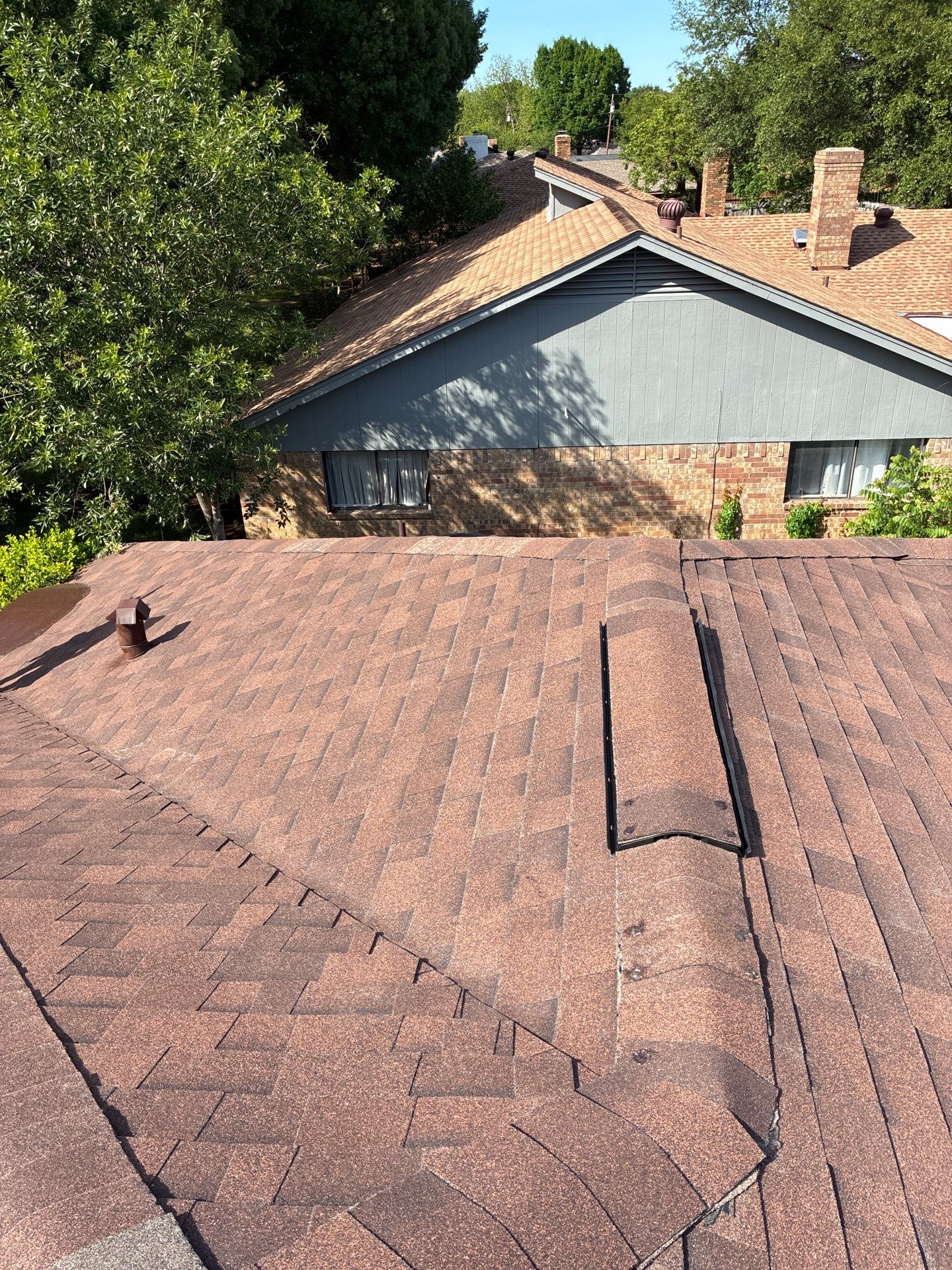Duncanville Reroof after Storm by Berry Good Roofing