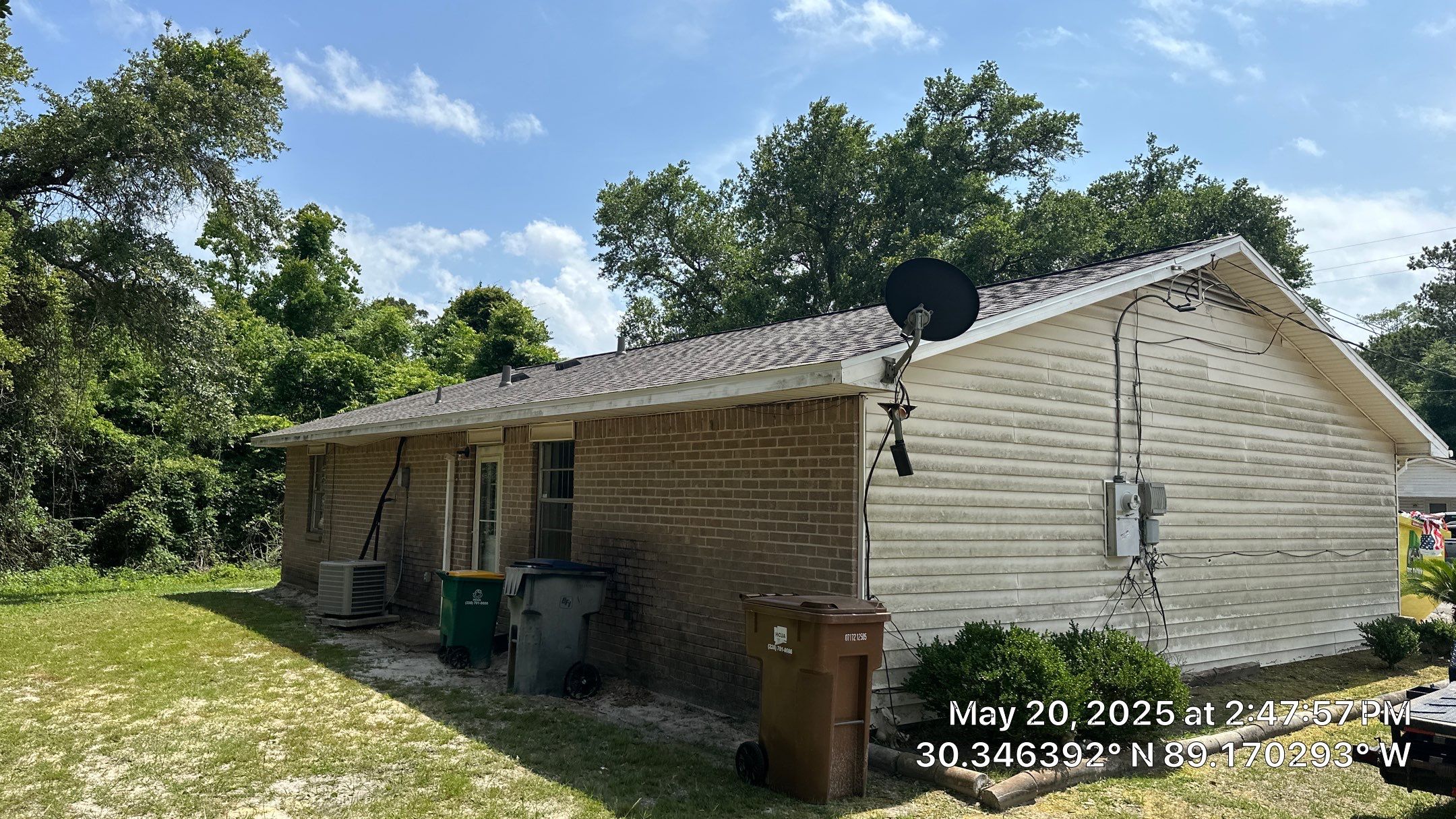 Attic repair and roof replacement by Husband Roofing & Contracting