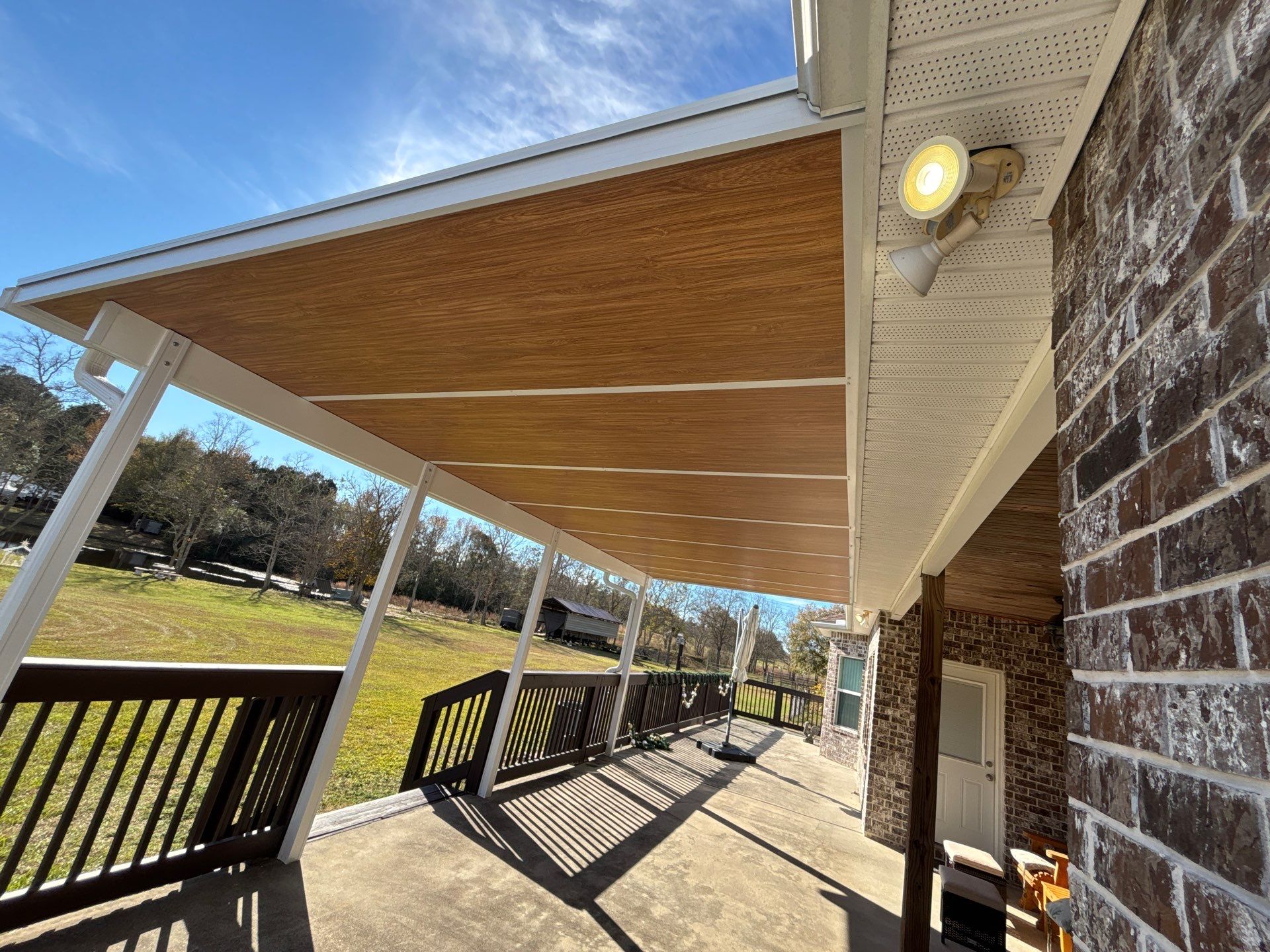 Steelwood Patio Cover in Molino by Titan Sunrooms