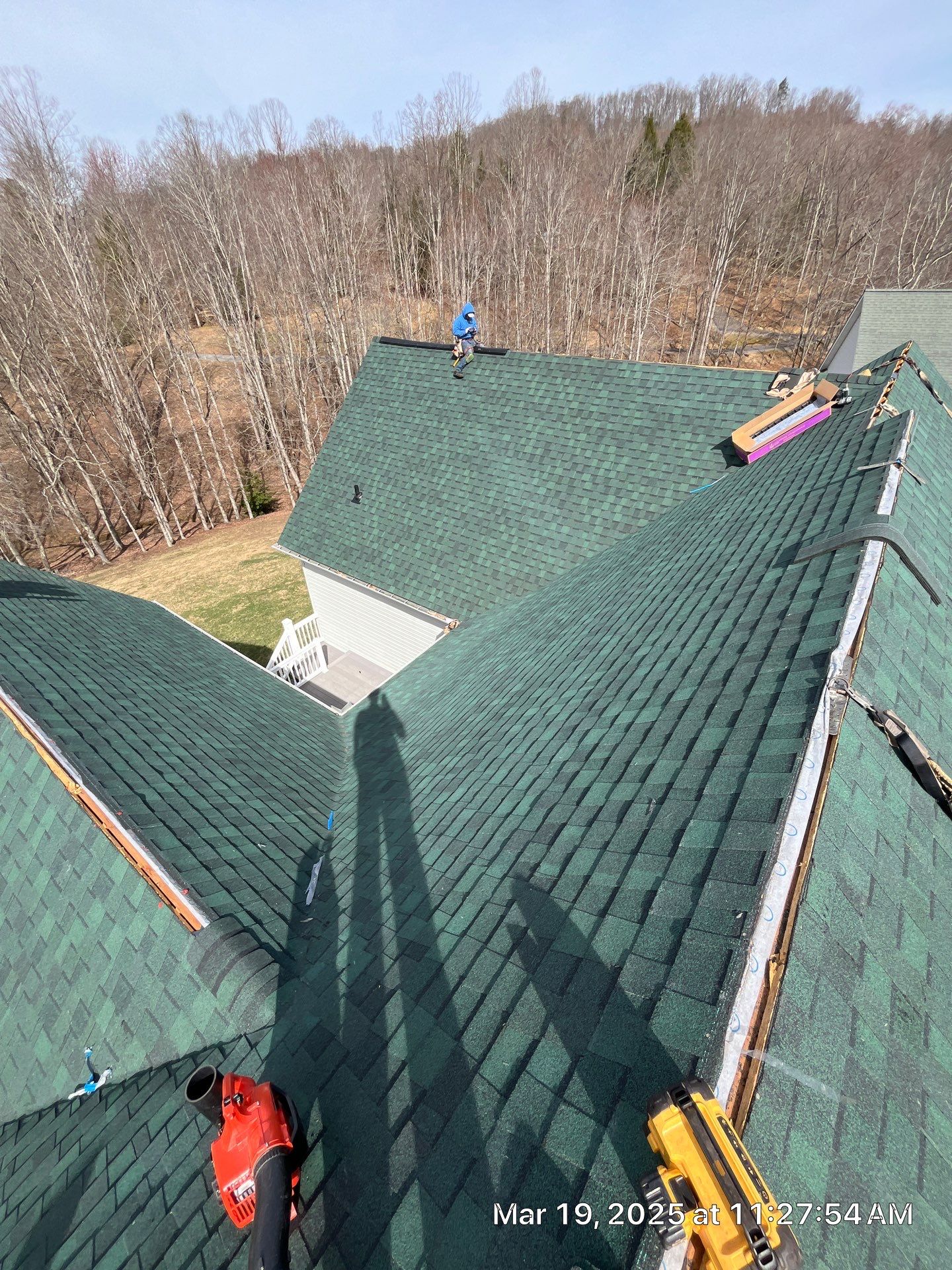 Residential Roofing Installation using Certainteed Landmark Pro Shingles by Fahey Roofing + Contracting
