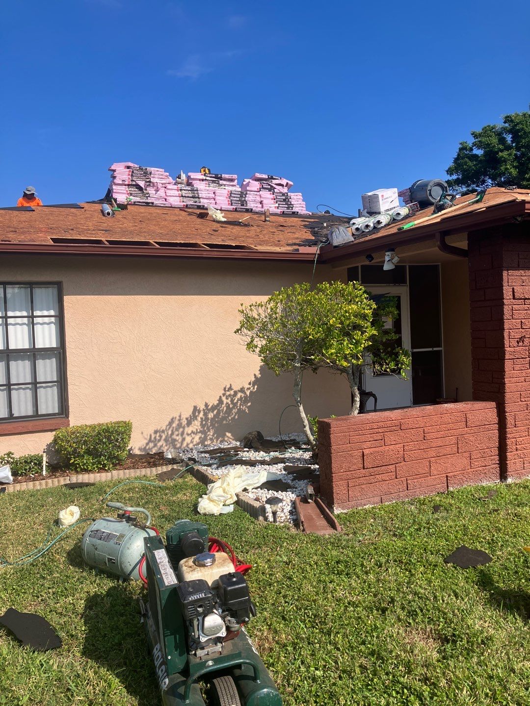 Project in Clearwater 33762 by Mitchell Roofing Company LLC 