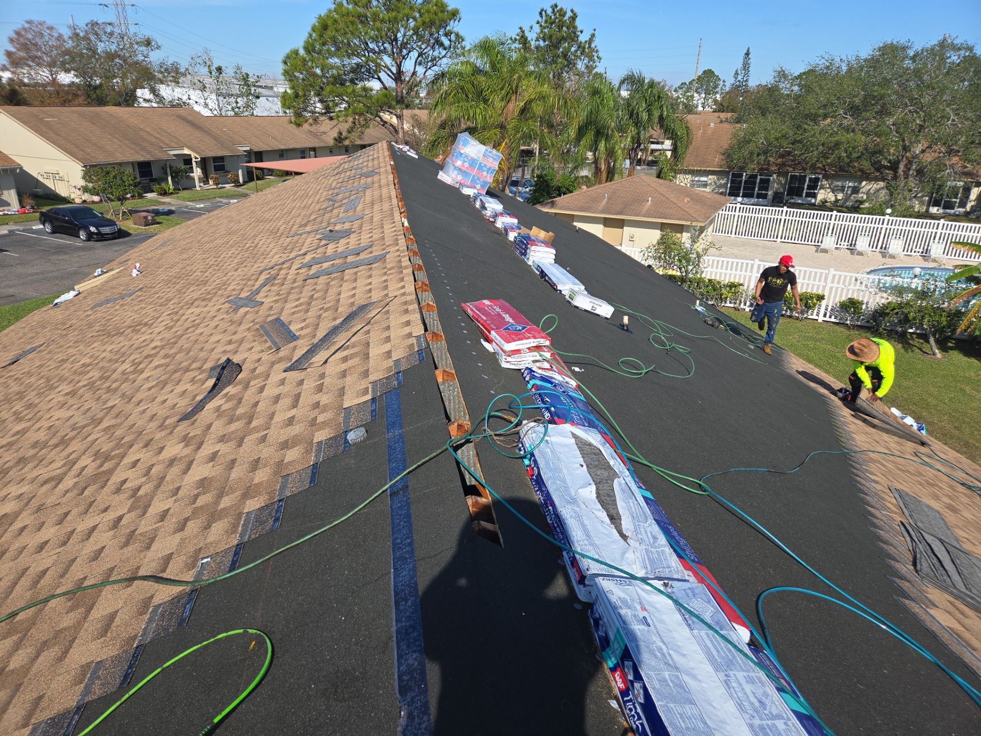 Project in Clearwater 33762 by Mitchell Roofing Company LLC