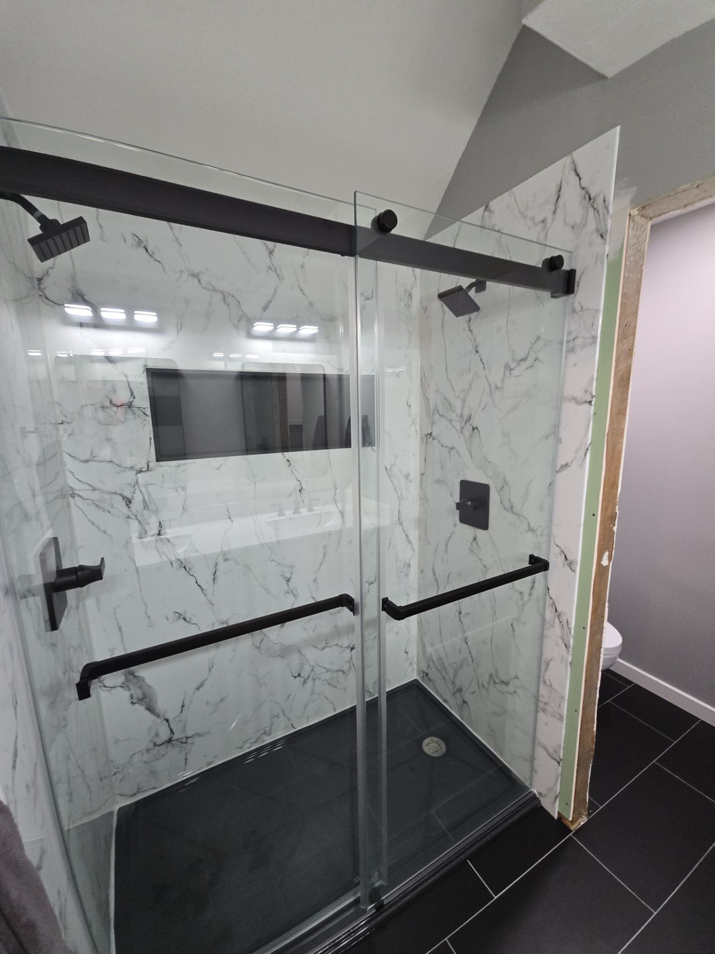 Partial Bathroom Remodel by The Shower Company