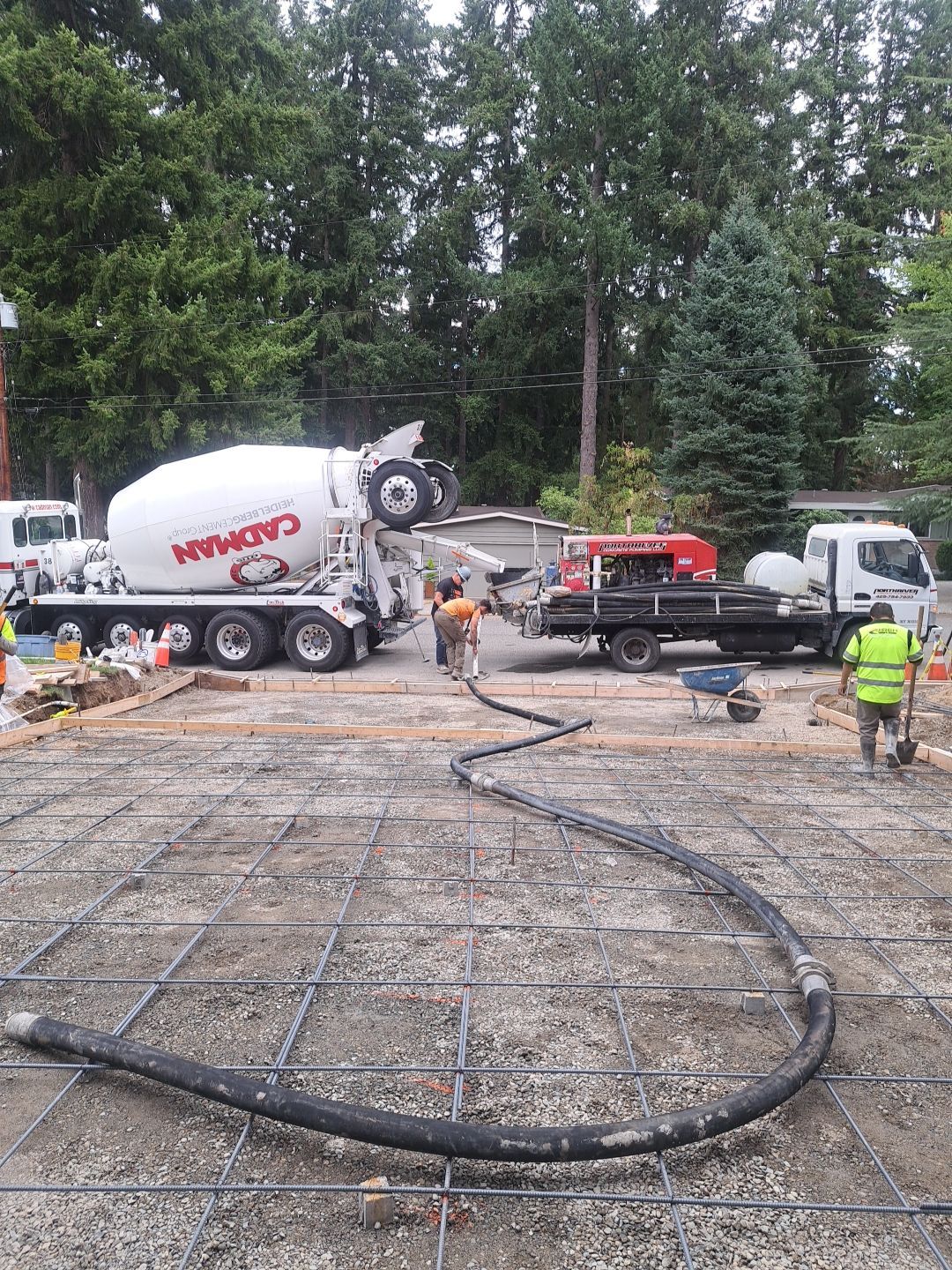 Bruce | Broom Finish Driveway, Concrete Project by Jireh Asphalt & Concrete Inc 