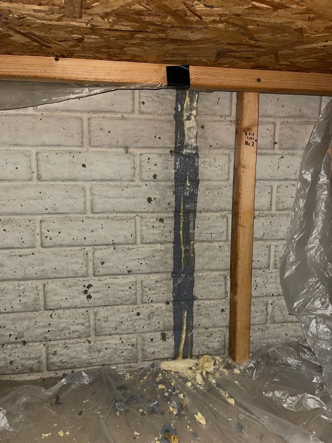 Structual Wood Reinforcement  using Structural Wood and Steel Reinforcements by Toledo Basement Repair 