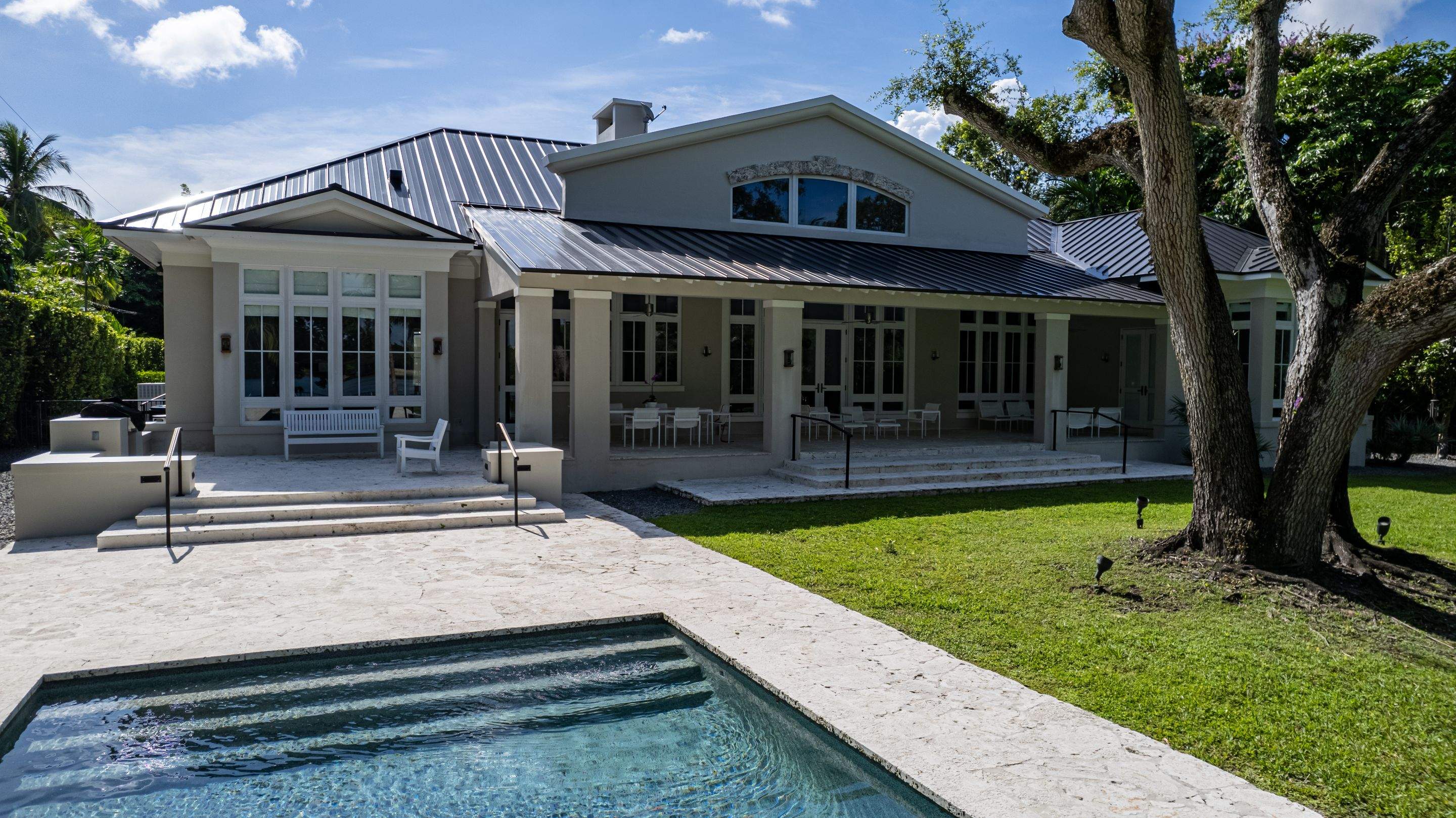 Metal Roof - Galvalume - Dark Bronze by Istueta Roofing