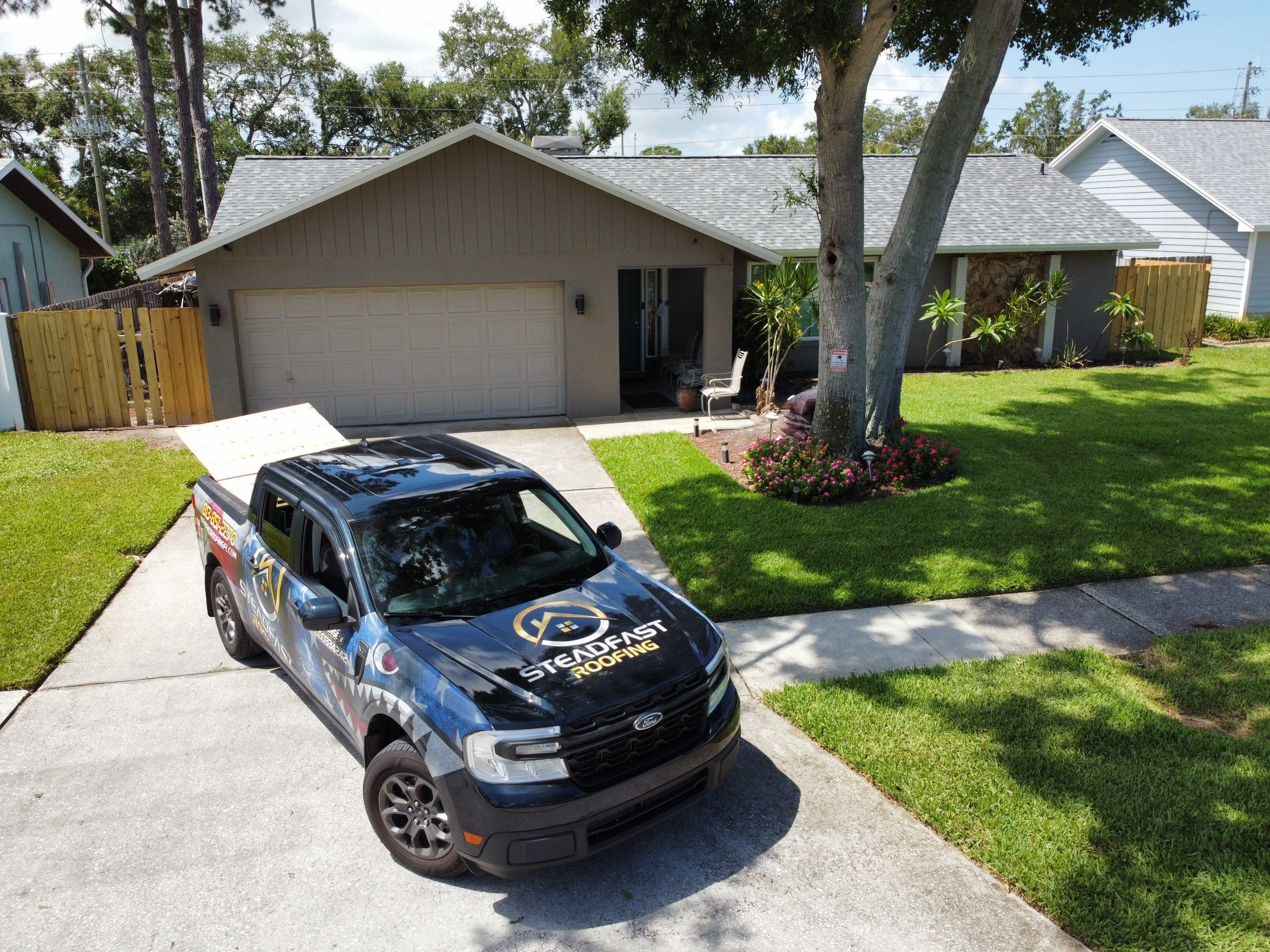 Roof Replacement in Clearwater, FL. by Steadfast Roofing