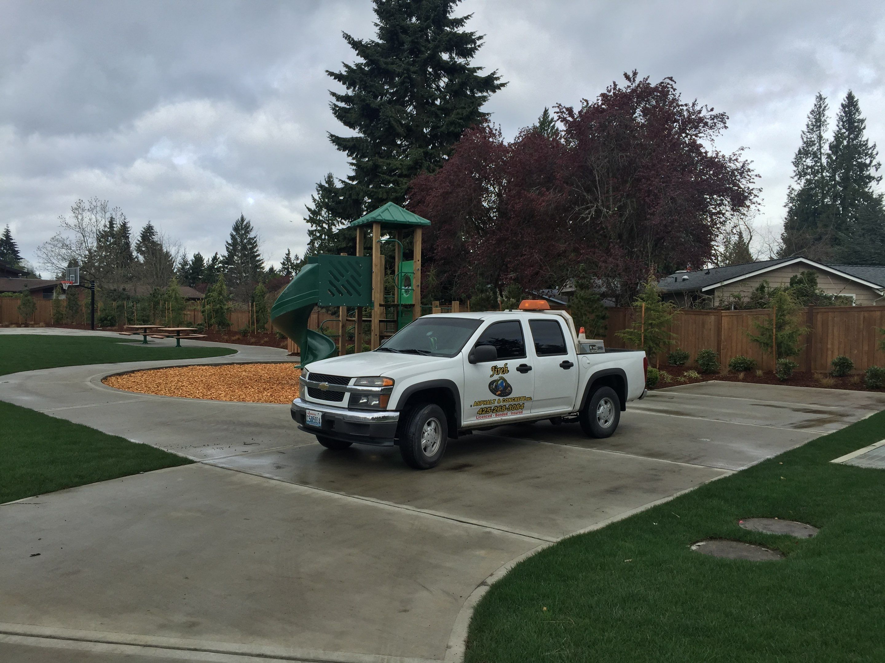 Past Jireh Landscaping Projects  by Jireh Asphalt & Concrete Inc 