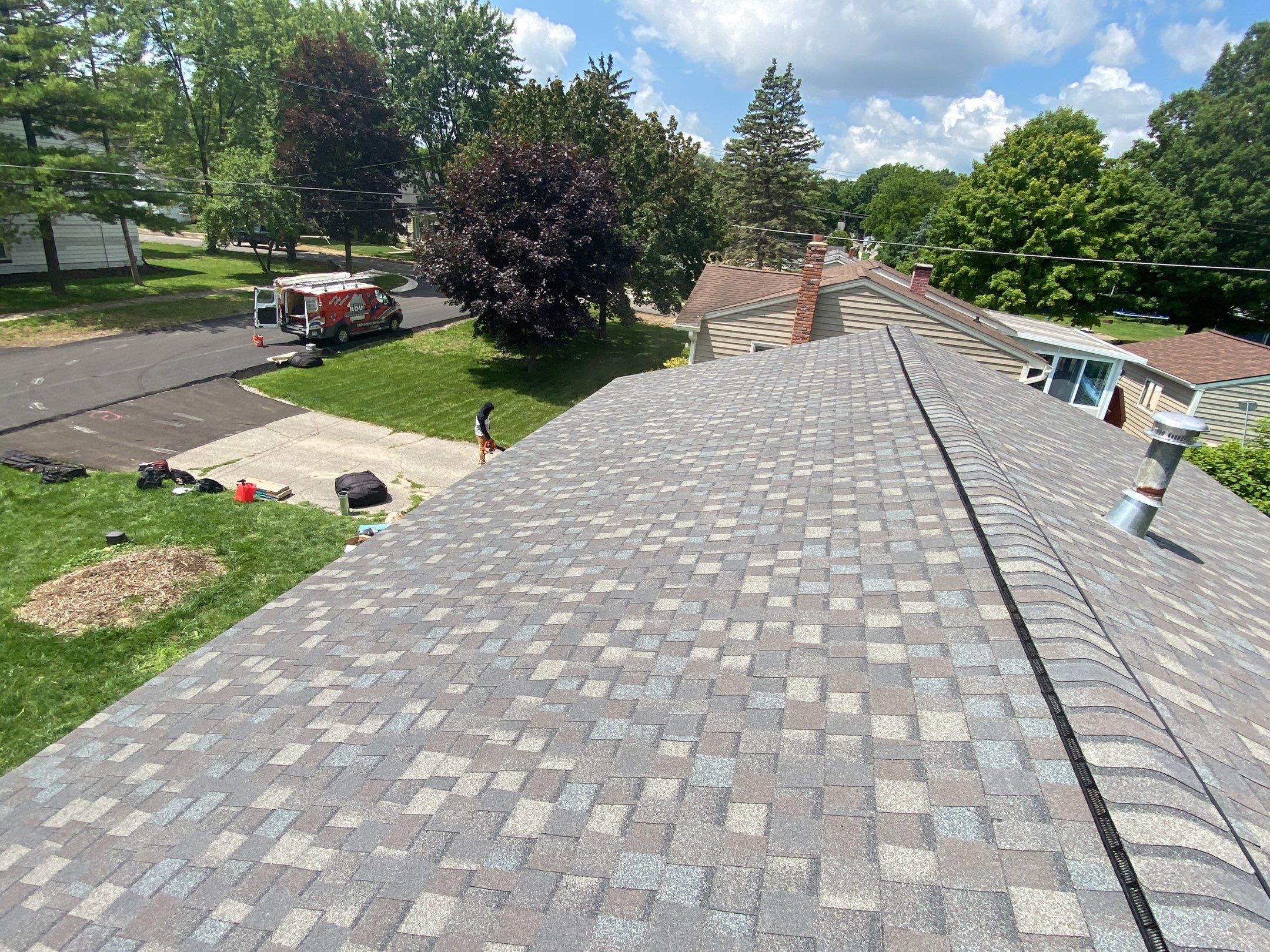 Roof Replacement using CertainTeed Landmark by 180 Contractors