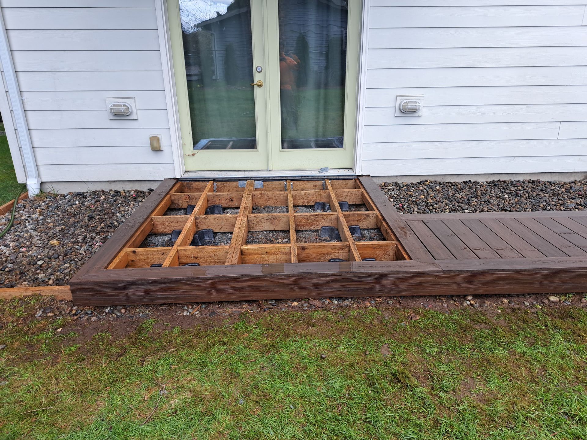 Daniel | Back Deck Installation  by Jireh Asphalt & Concrete Inc 