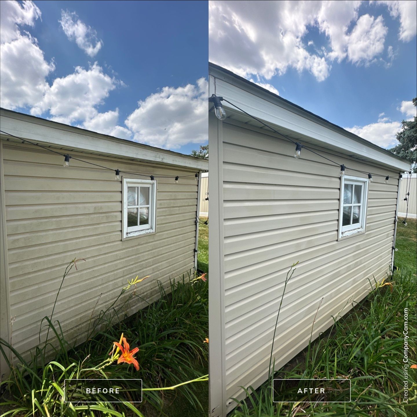 Project in Streamwood by Simmons Power & Soft Washing