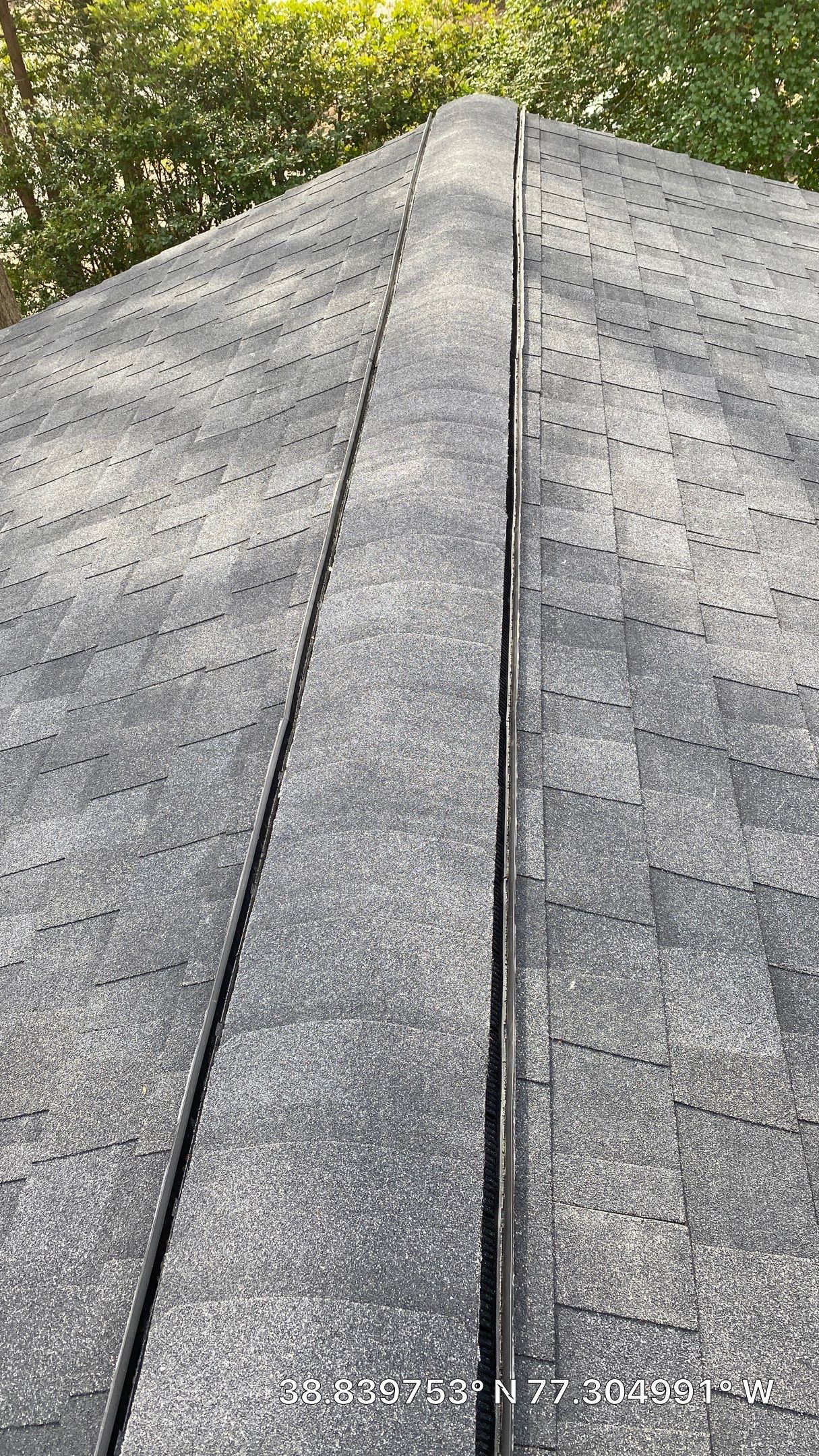 Fairfax: CertainTeed Landmark Pro Designer Shingles in Max Def Charcoal Black by RM Banning, Inc.