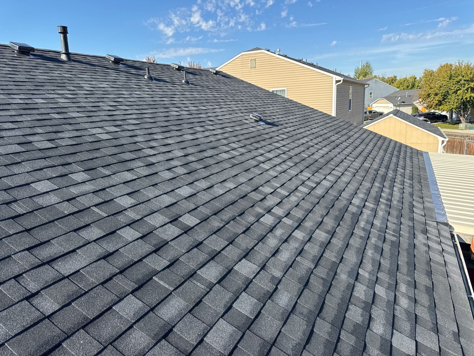 Middleton Residential Roof Replacement With Gray Architectural Asphalt Shingles by Olive Roofing