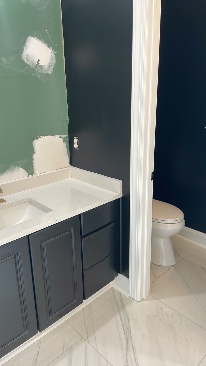 Woods Trace - Bathroom Remodel  by Pillar and Pine