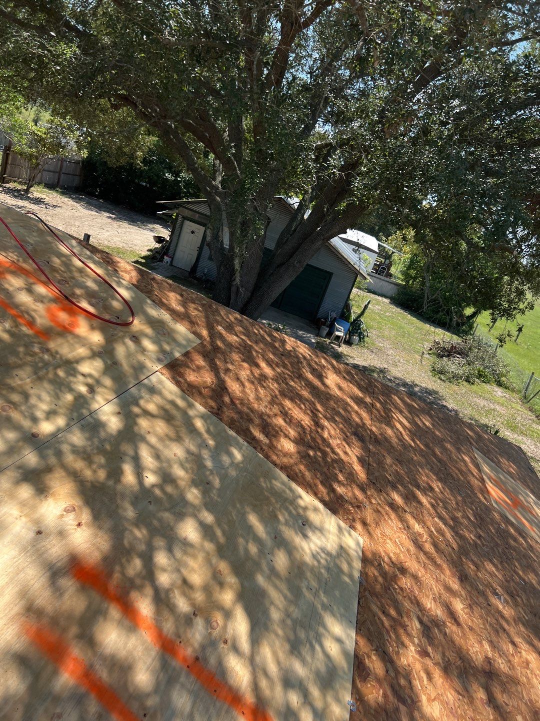 Residential Roofing Installation using 26 GA Rib Panel Galvalume by 1st Class Roofing, Inc.