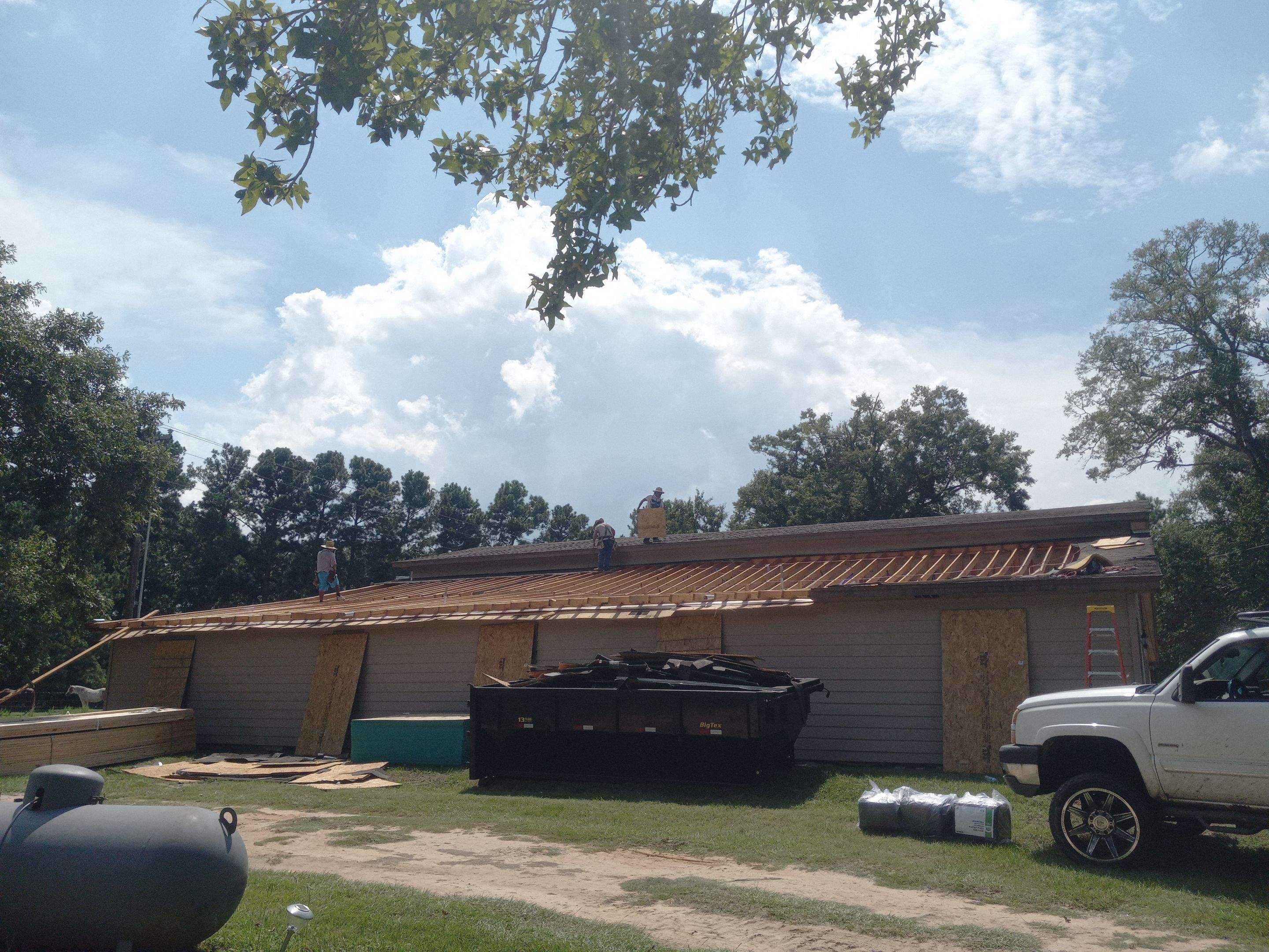 Repair Roof Damages & Interior Damages - Project in Coldspring Texas by Harden Enterprise Services LLC