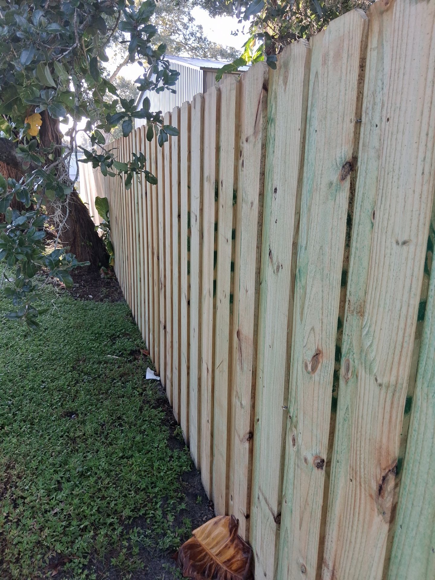 Pressure-Treated Wood Privacy Fence and Gate Installation in North Port by True Fence LLC