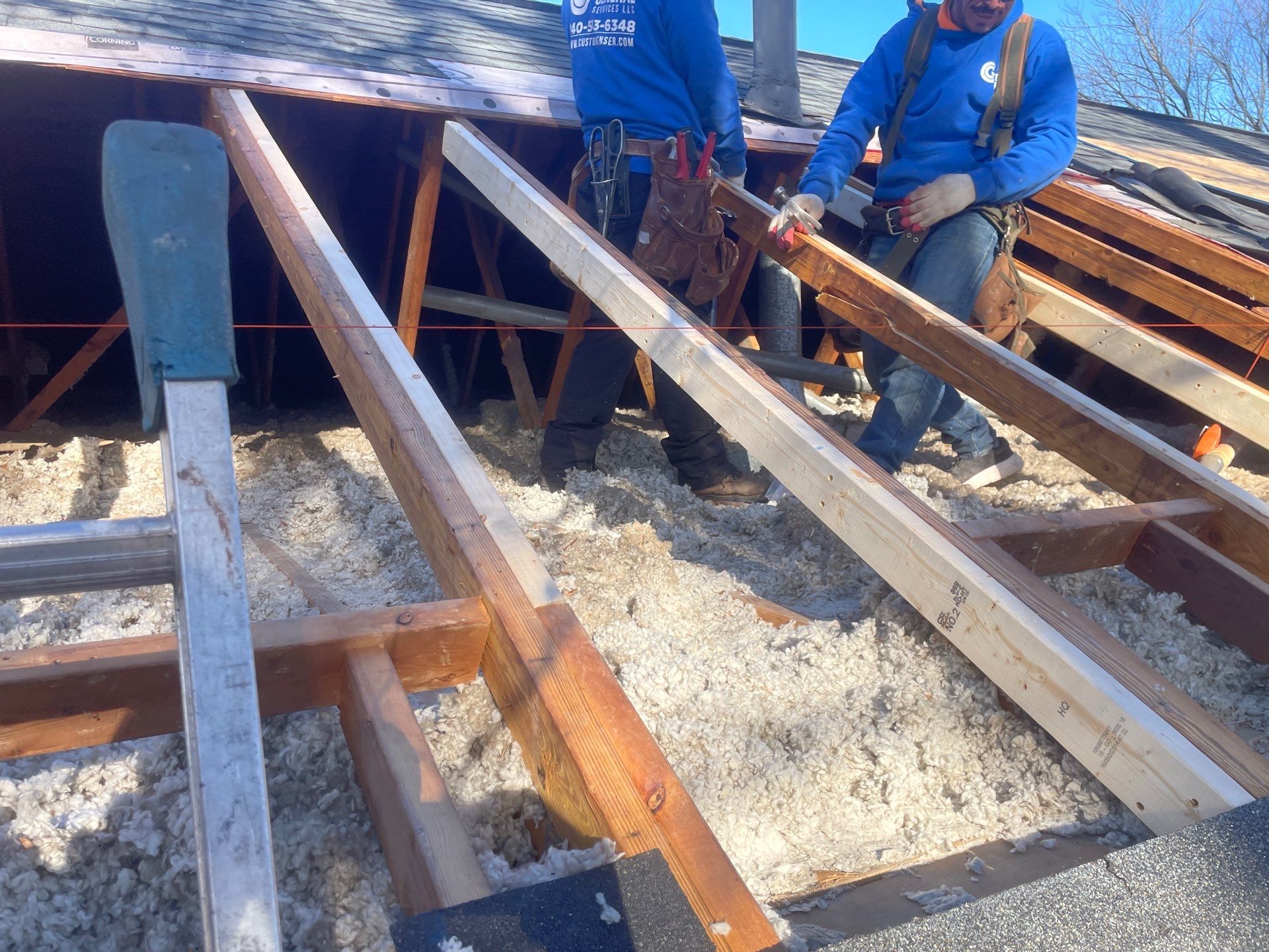 Project in Randallstown, MD by Restoration services