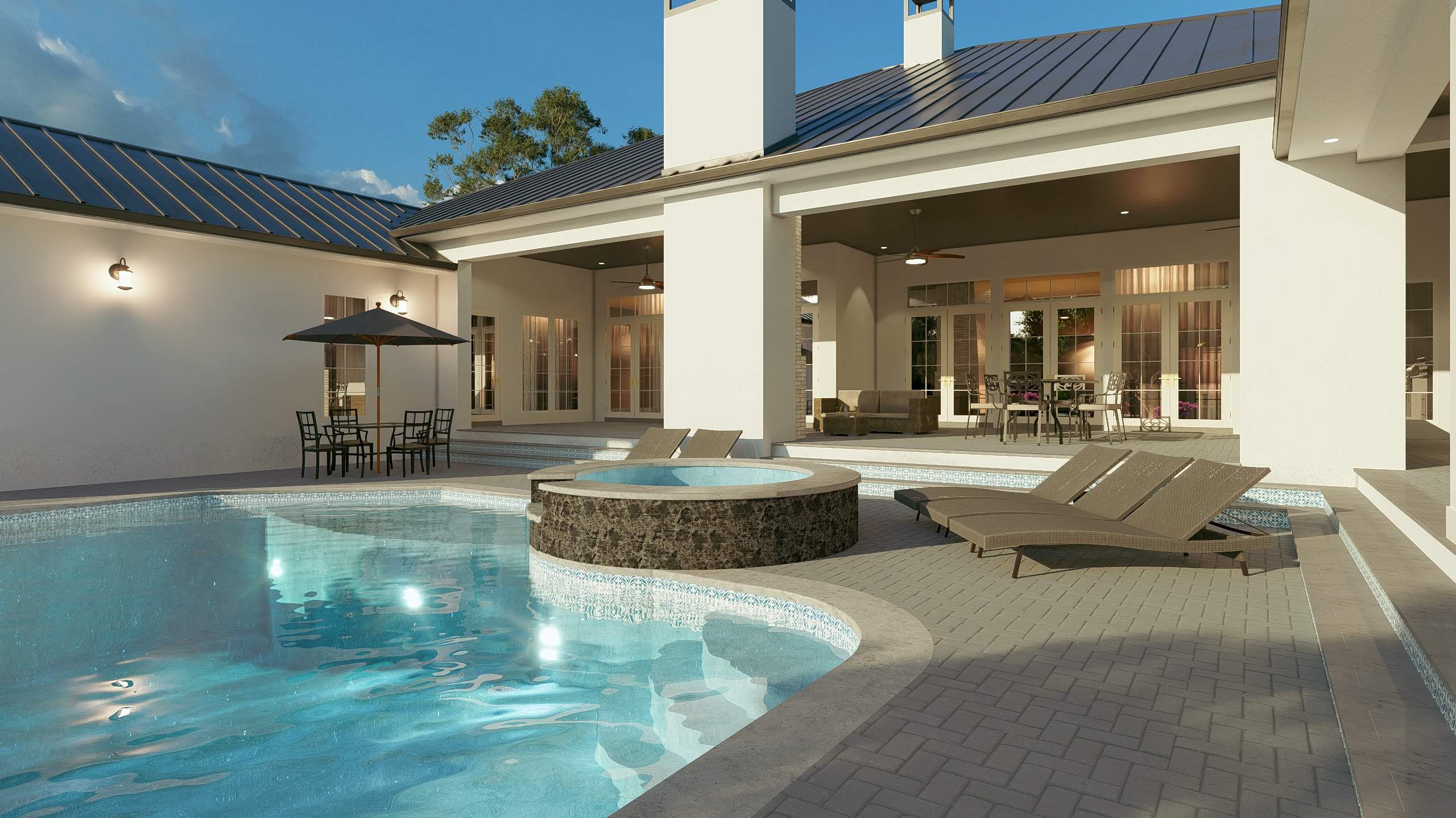 3D Design Render, San Antonio TX by Hole In One Lawns, LLC